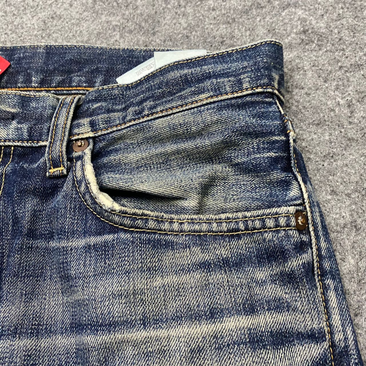 Japanese Brand 💥Best Offer💥Vintage Uniqlo Jeans Distressed Denim Size US 33 - 10 Thumbnail