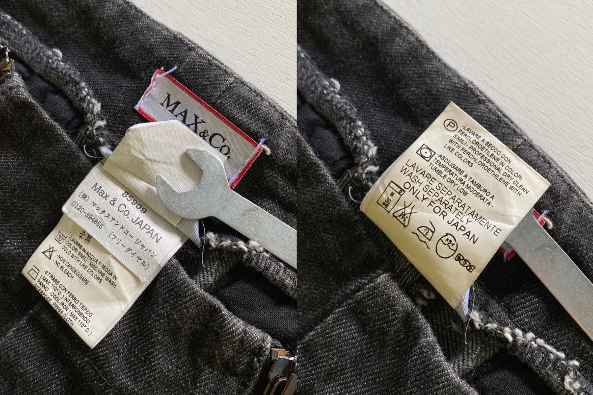 MAX&Co. Rare Design Vintage Max & Co. Long Zipper Jeans Size 28" / US 6 / IT 42 - 4 Thumbnail