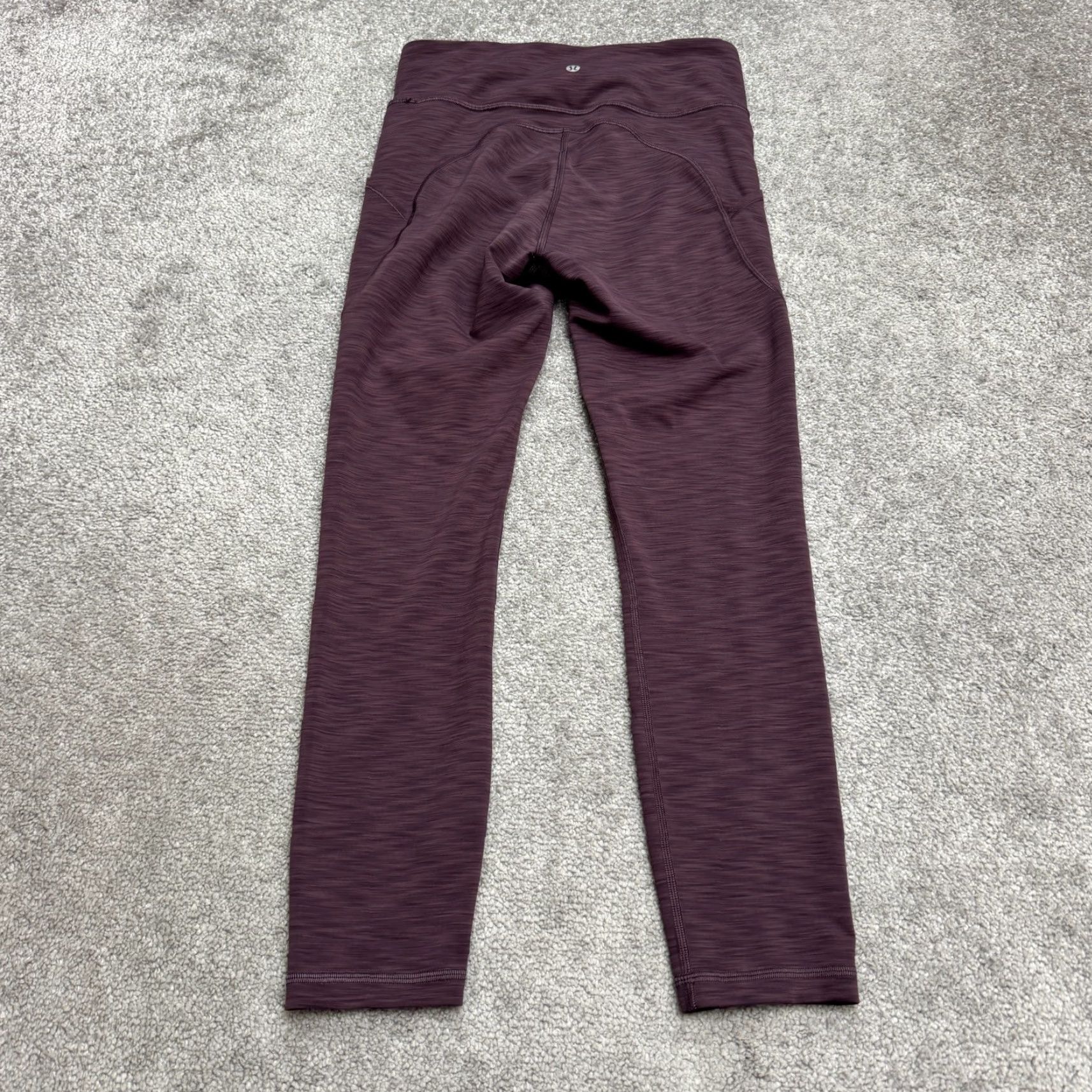 Lululemon Lululemon Fast & Free Leggings Women's 6 Purple Inseam 25in Athleisure Run Athletic Compression Size 28" / US 6 / IT 42 - 2 Thumbnail