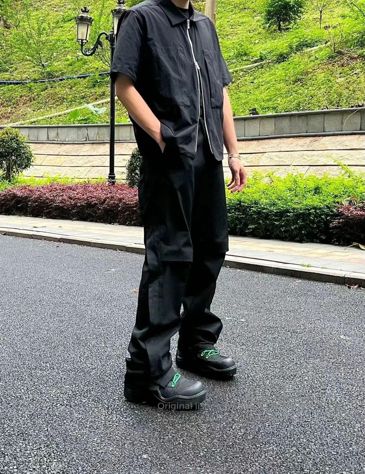 Bottega Veneta Bottega Veneta Black Green Hiking Boots. Size US 7.5 / EU 40-41 - 9 Thumbnail