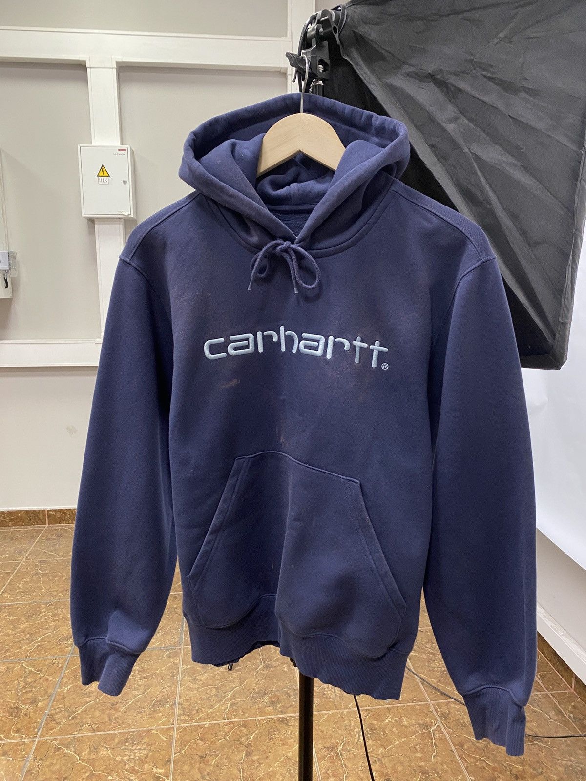 Carhartt 🇺🇸 Vintage 90s Carhartt Hoodie Rare Retro Hype Y2K Size US M / EU 48-50 / 2 - 1 Thumbnail
