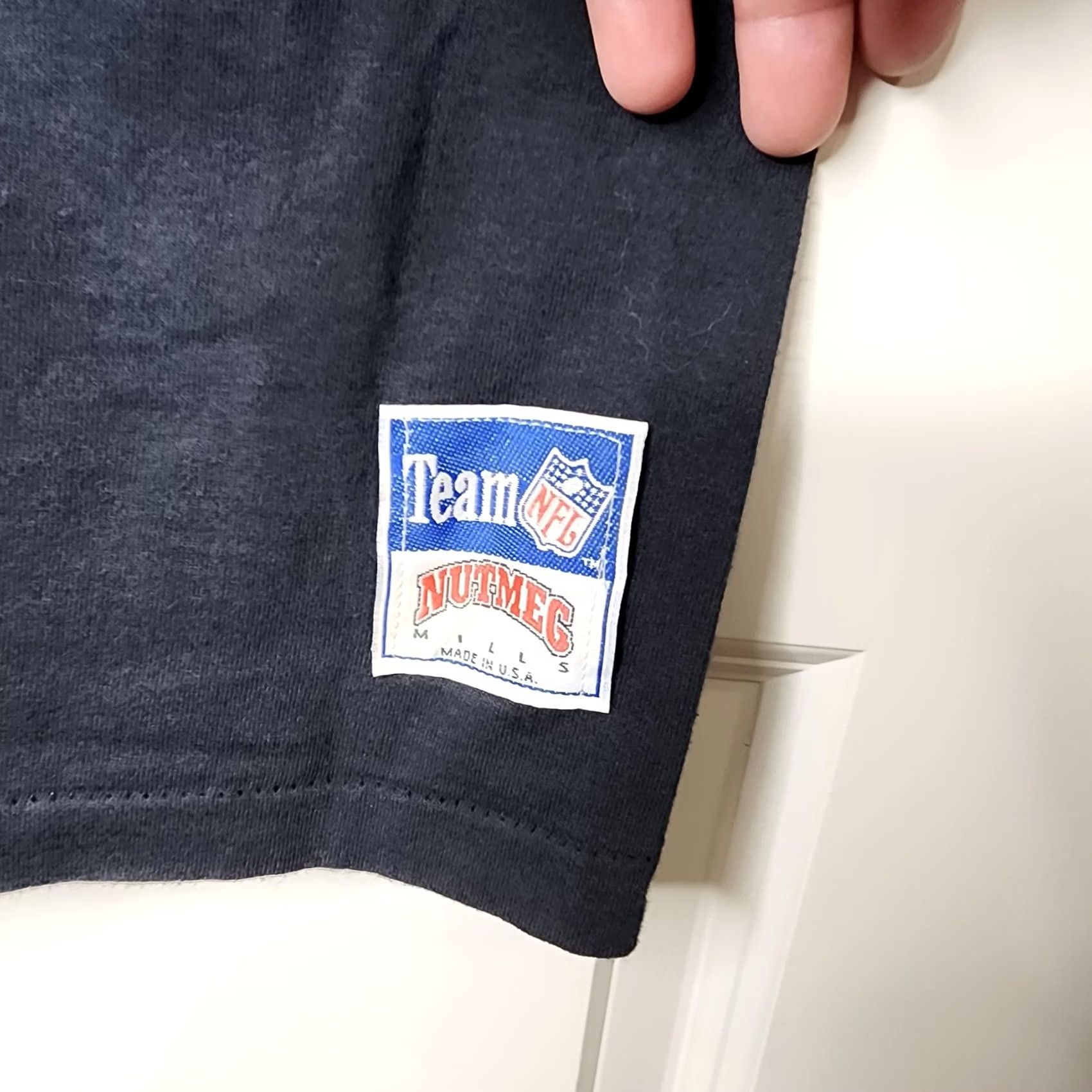 Nutmeg VINTAGE Nutmeg Shirt Mens XL Black VTG Super Bowl XXVI Twin Cities NFL Football Tee Size US XL / EU 56 / 4 - 5 Thumbnail