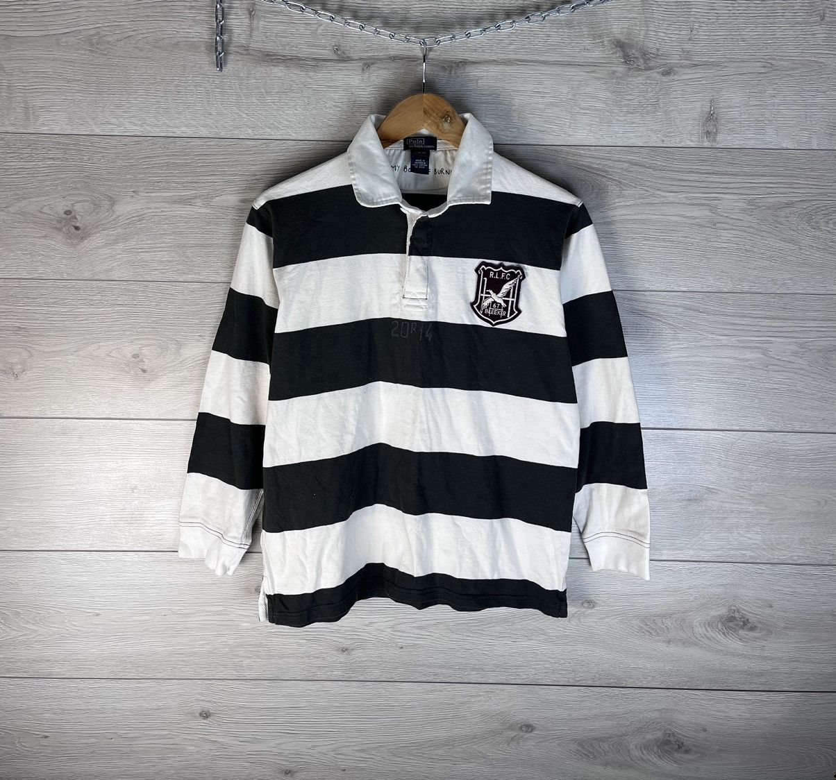 Polo Ralph Lauren Women long sleeve rugby Polo Ralph Lauren L(16/18) cotton Size L / US 10 / IT 46 - 1 Thumbnail