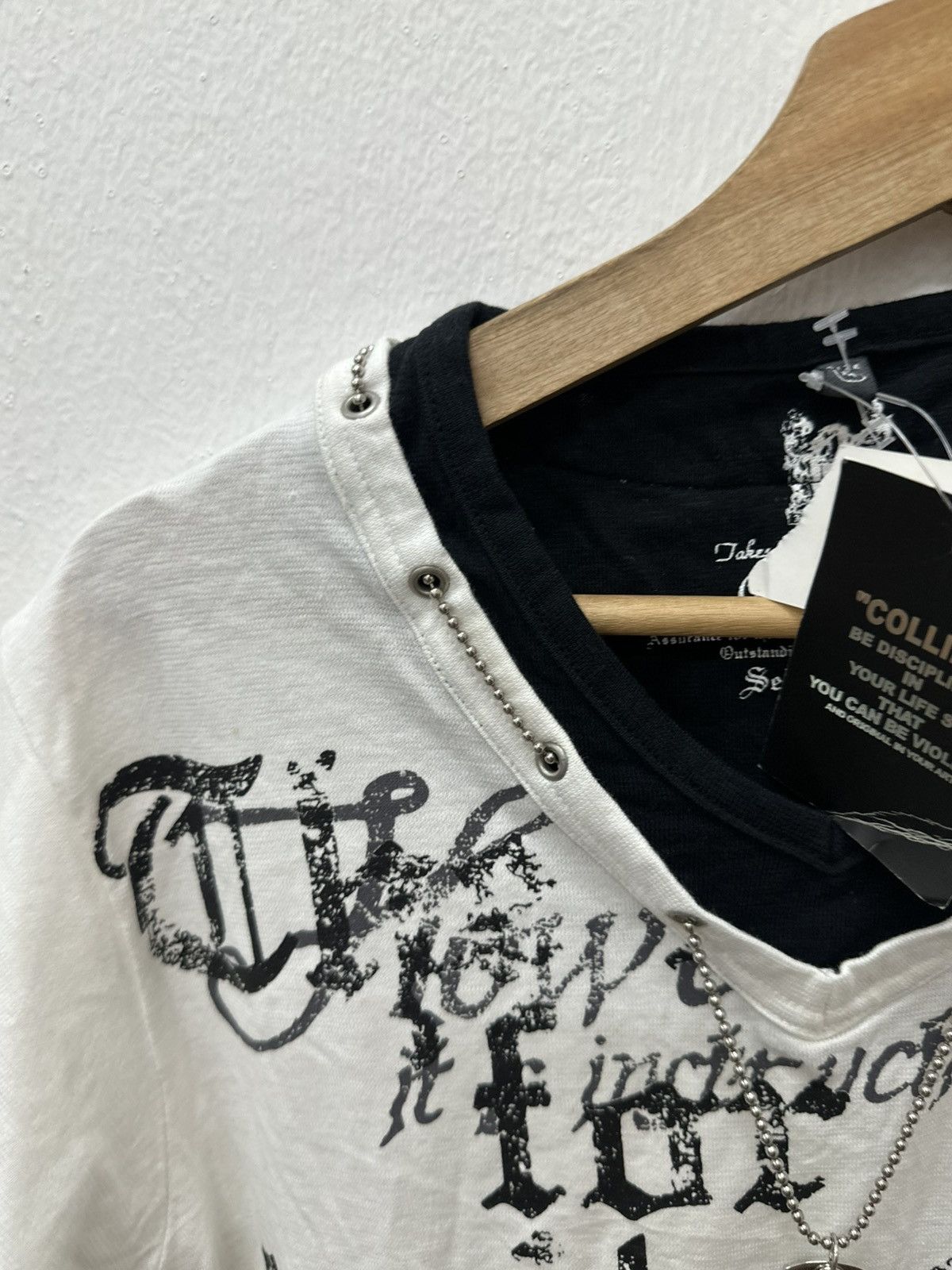 If Six Was Nine Vkei Fashion “Collins” i6w9 Style Necklace Chrome Style Size US M / EU 48-50 / 2 - 12 Thumbnail