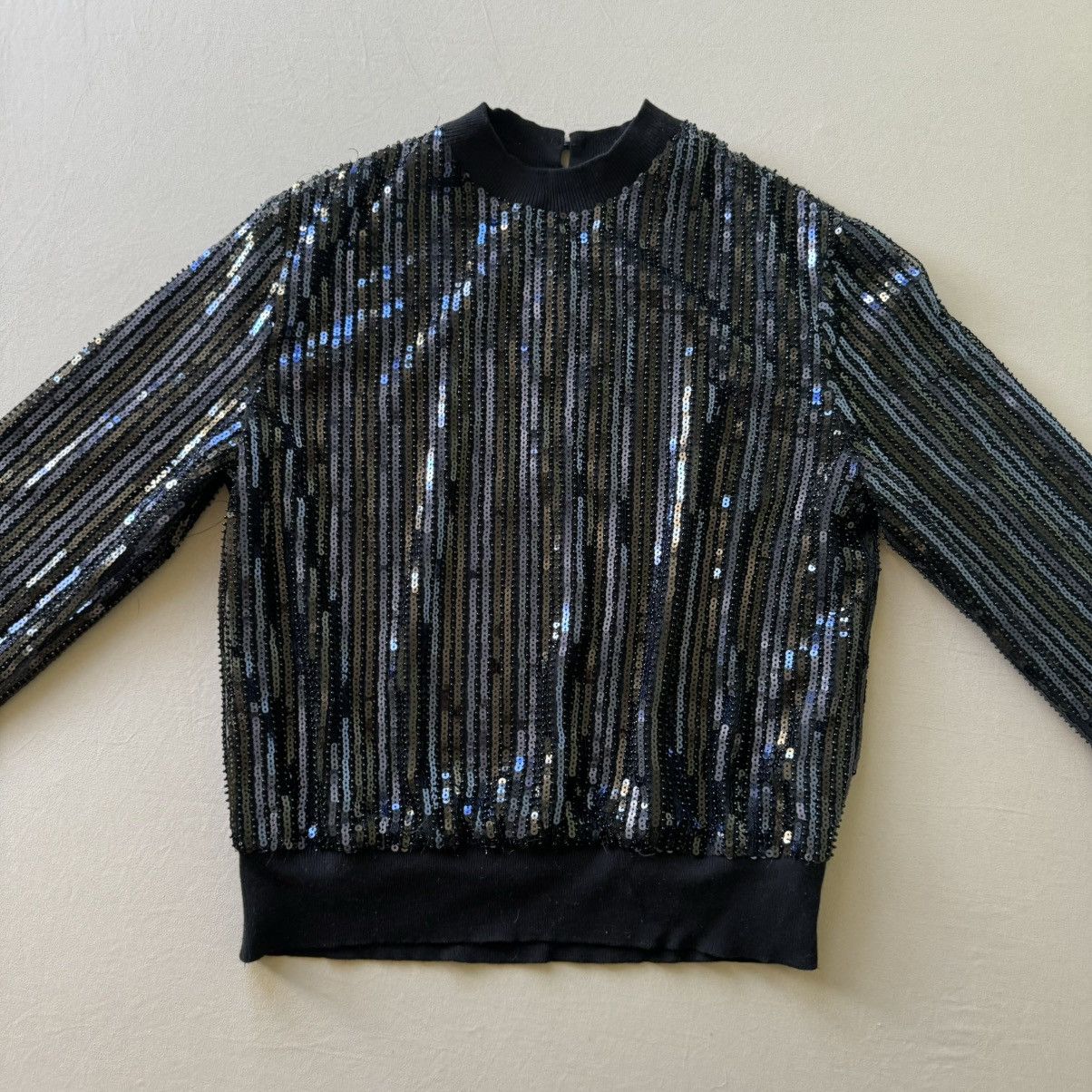 Other Dice Kayek Pink Label Embellished Sequin Pullover Size S / US 4 / IT 40 - 3 Thumbnail