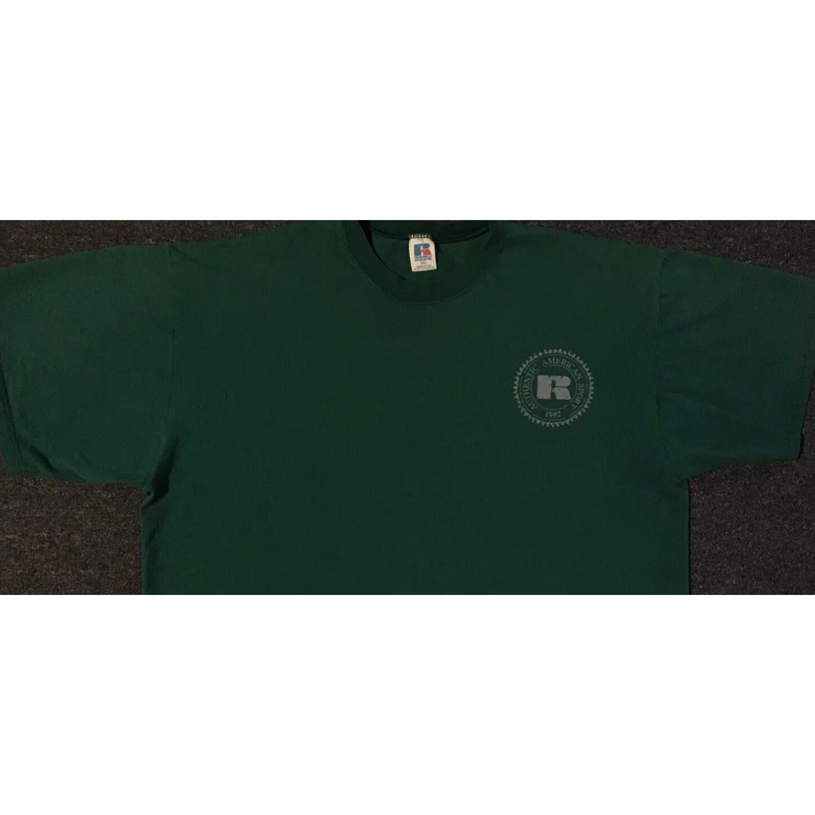 Russell Athletic VINTAGE Russell Athletic Shirt 2XL Green 90s Grunge Biker USA Track & Field Punk Skate Surf Baseball California College Retro Rock University USA Mens Size US XXL / EU 58 / 5 - 4 Thumbnail