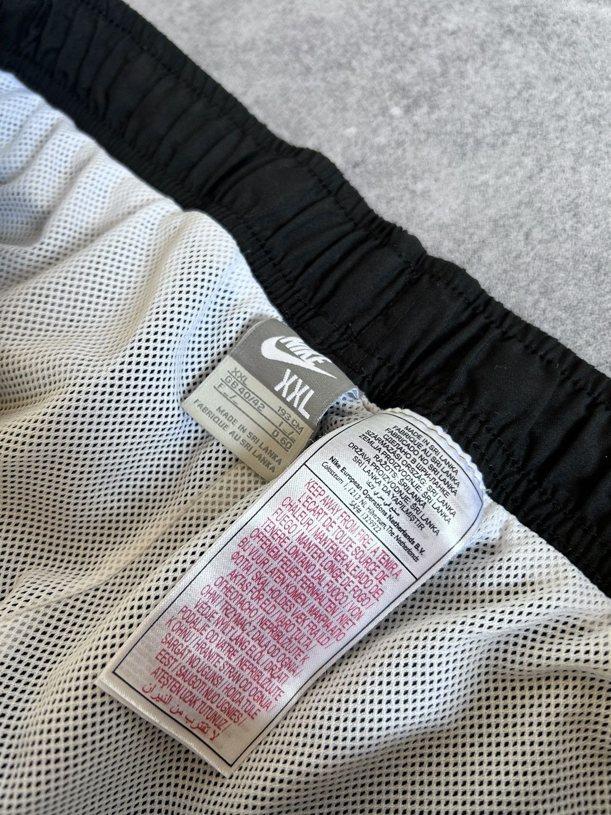 Vintage Vintage Nike Nylons Two Swoosh drill pants y2k Size US 35 - 3 Thumbnail