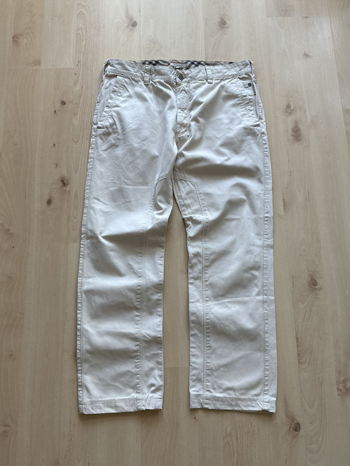 Burberry Burberry london rider pants jeans vintage Size US 36 / EU 52 - 1 Thumbnail