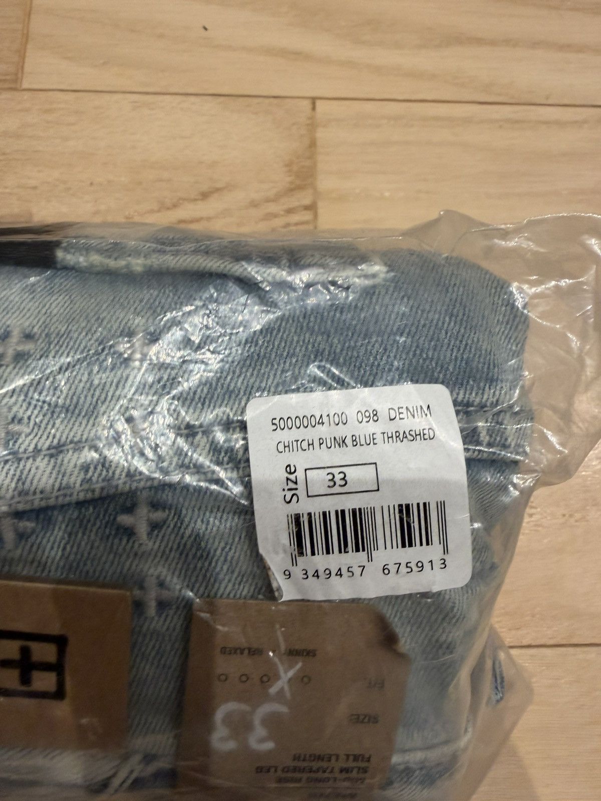 Ksubi Ksubi Chitch Punk Blue Thrashed Jeans Size 33 Size US 33 - 17 Thumbnail