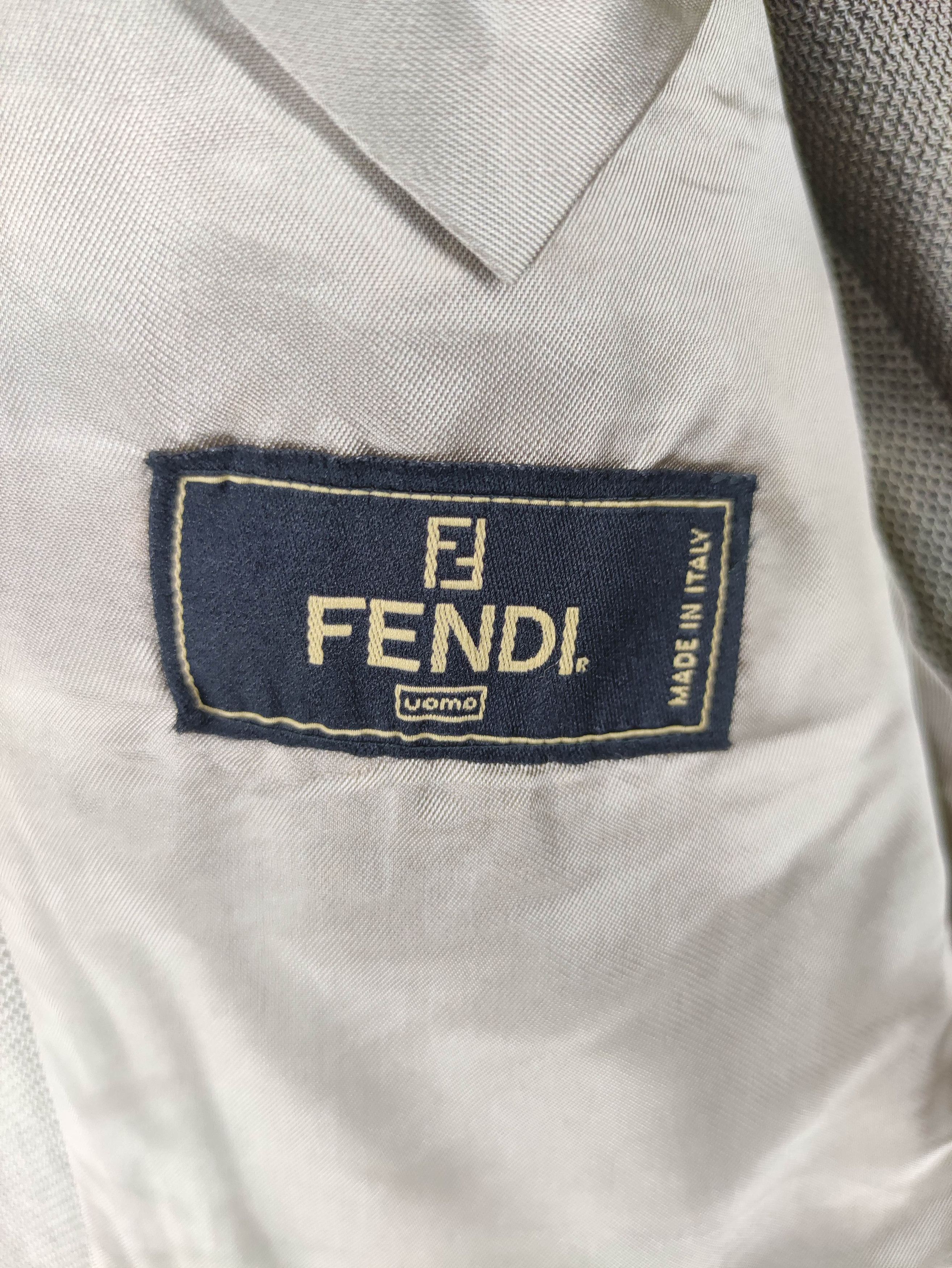 Fendi Vintage Fendi Coat Blazer Suit Jacket Size US M / EU 48-50 / 2 - 9 Thumbnail