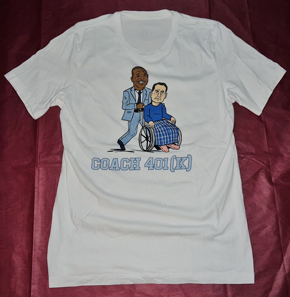 NCAA UNC BASKETBALL 🏀 COACH 401(K) Size US M / EU 48-50 / 2 - 1 Thumbnail