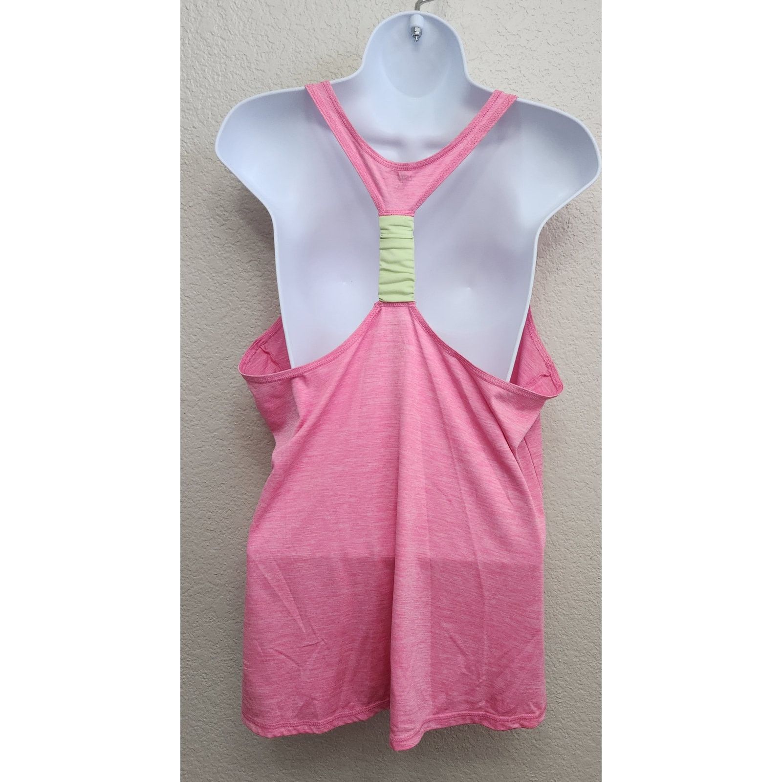 Avia Avia Pink Racerback Sleeveless Round Neck Workout Top Large Size L / US 10 / IT 46 - 2 Thumbnail