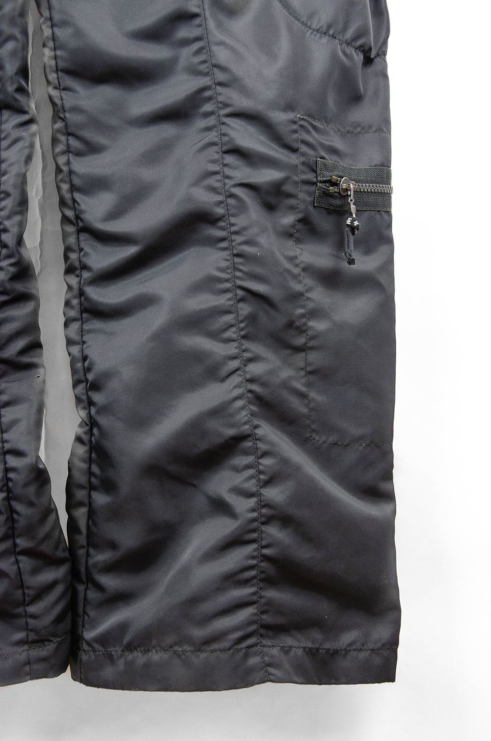Marithe + Francois Girbaud Girbaud Nylon Cargo Overalls Black Techwear - Size IT42 Size 28" / US 6 / IT 42 - 9 Thumbnail