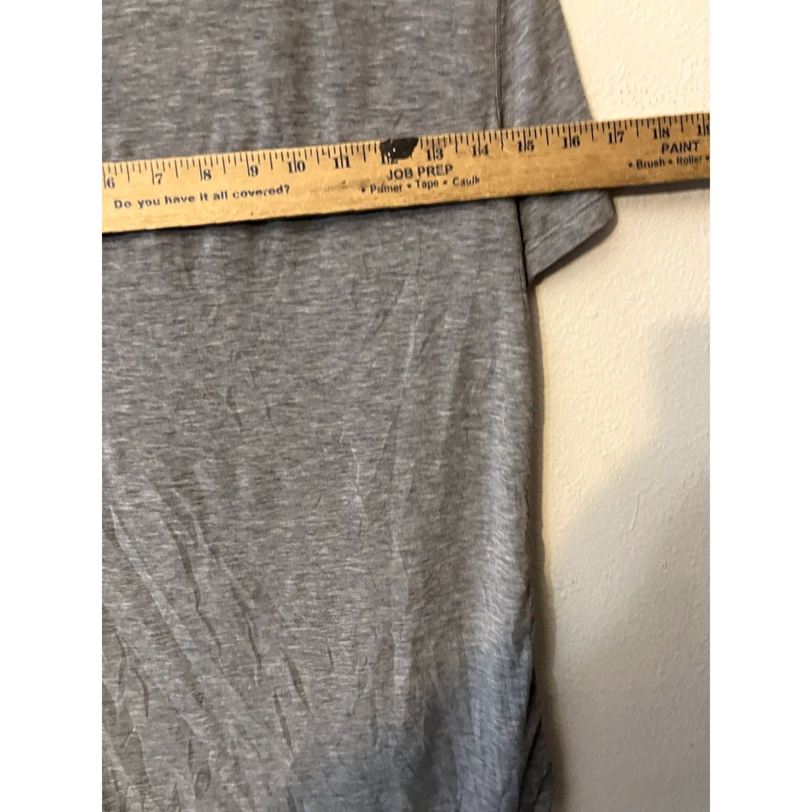 Vintage Gap Fit Breathe T Shirt Small Gray Solid V Neck Size S / US 4 / IT 40 - 5 Thumbnail