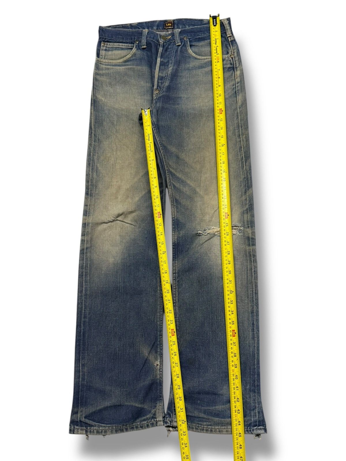 Lee Vintage Lee Union Made Lot 4101 Half Selvedge Japanese Denim Size US 31 - 17 Thumbnail