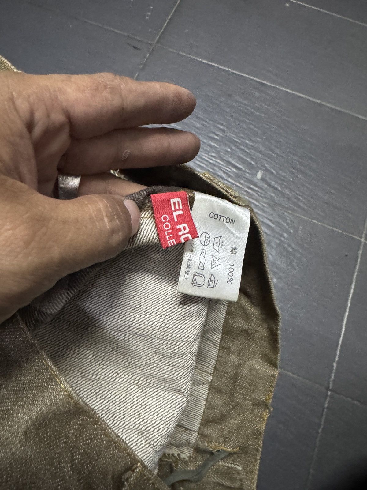 Designer × If Six Was Nine El Rodeo Hobo Style baggy pants Size US 33 - 3 Thumbnail