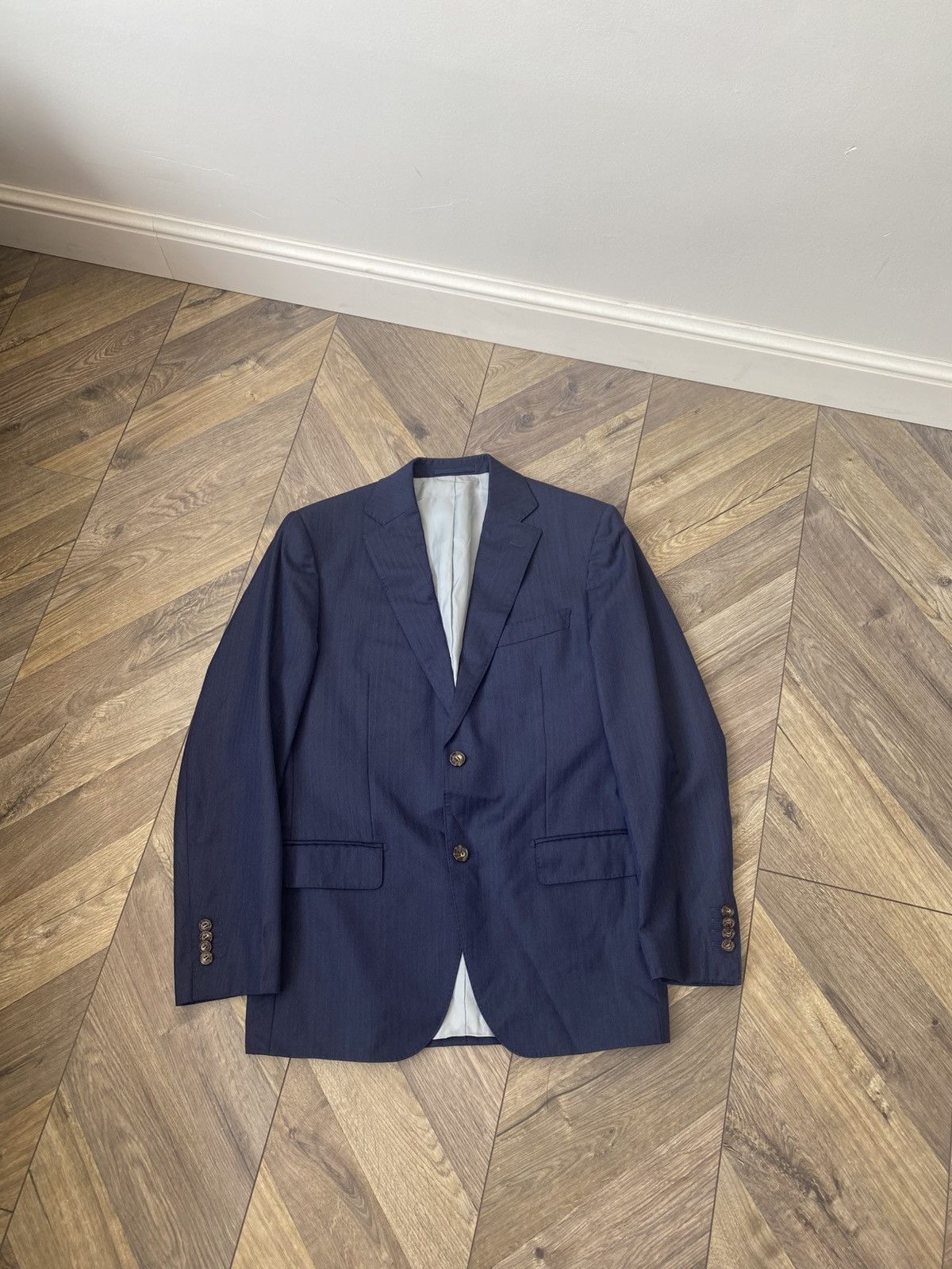 Suitsupply Vintage SuitSupply Napoli Old money style rare suit Size 48R - 2 Thumbnail