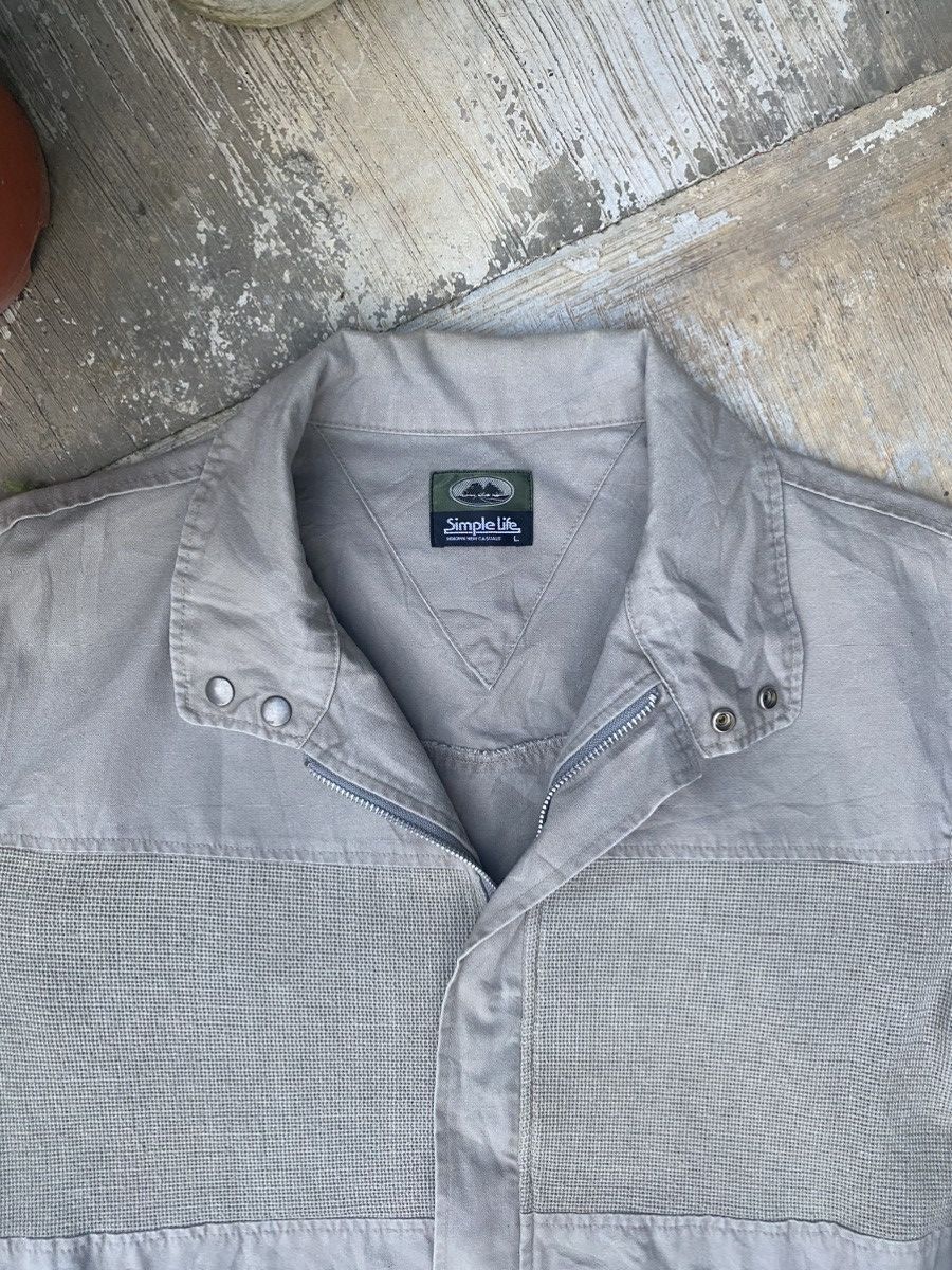 Japanese Brand Simple Life zip up jacket Size US L / EU 52-54 / 3 - 4 Thumbnail