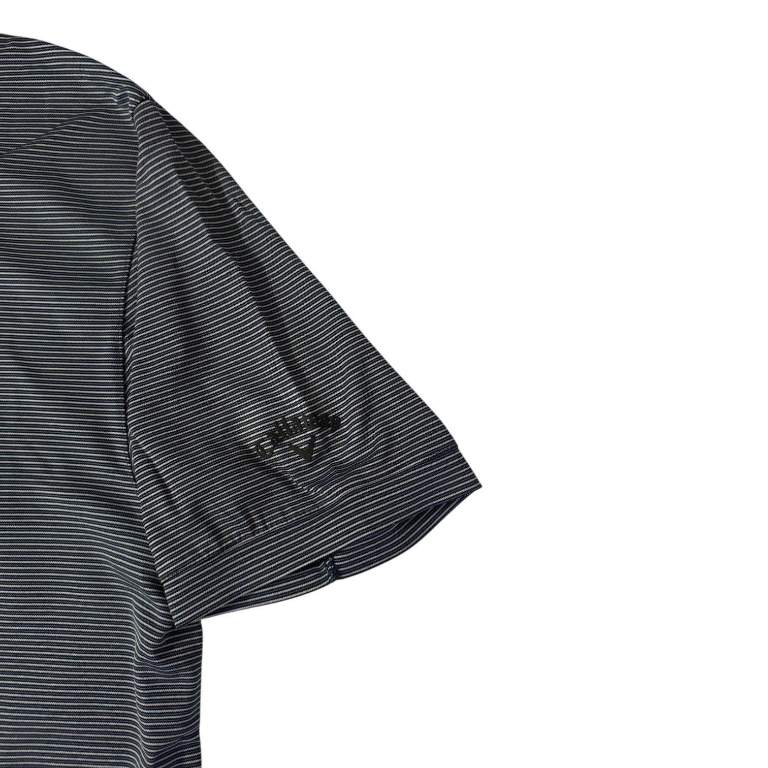 Other Calloway Breathable Golf Polo Shirt Blue White Striped XL Size US XL / EU 56 / 4 - 4 Thumbnail