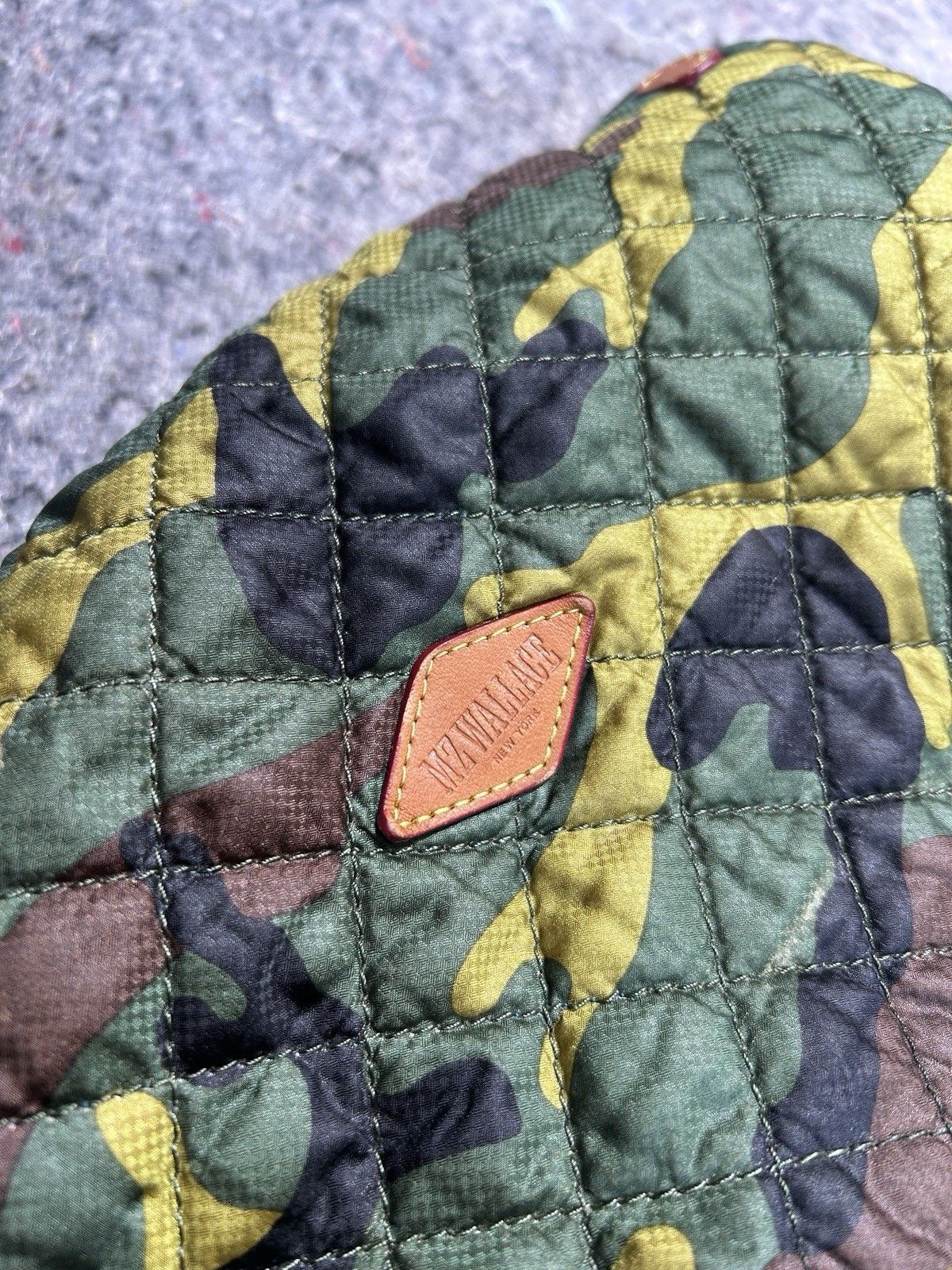 MZ Wallace MZ Wallace Camo Travel Jimmy Quilted Weekend Duffel Bag Size ONE SIZE - 7 Thumbnail