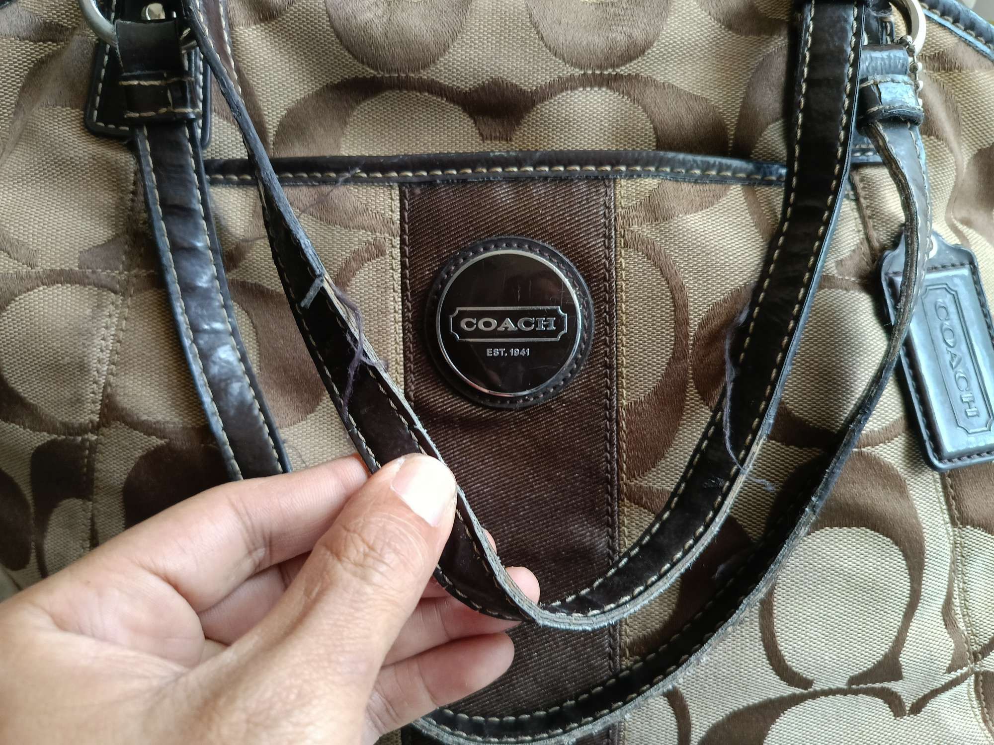 Coach vintage Coach hand bag Size ONE SIZE - 9 Thumbnail