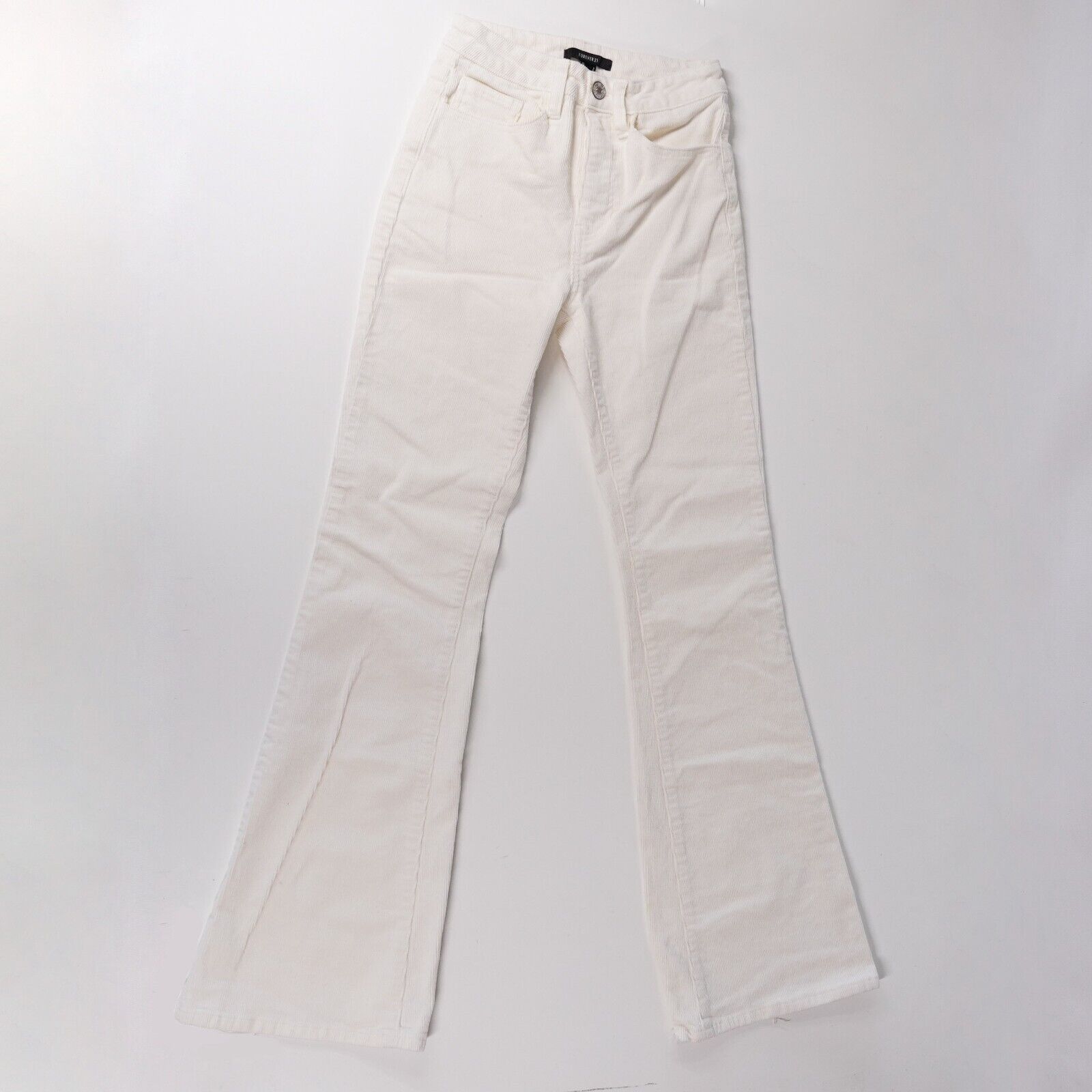 Forever 21 Forever 21 Corduroy Flared Trouser Leg Jeans Cotton Pants Sm Size 26" / US 2 / IT 38 - 1 Thumbnail