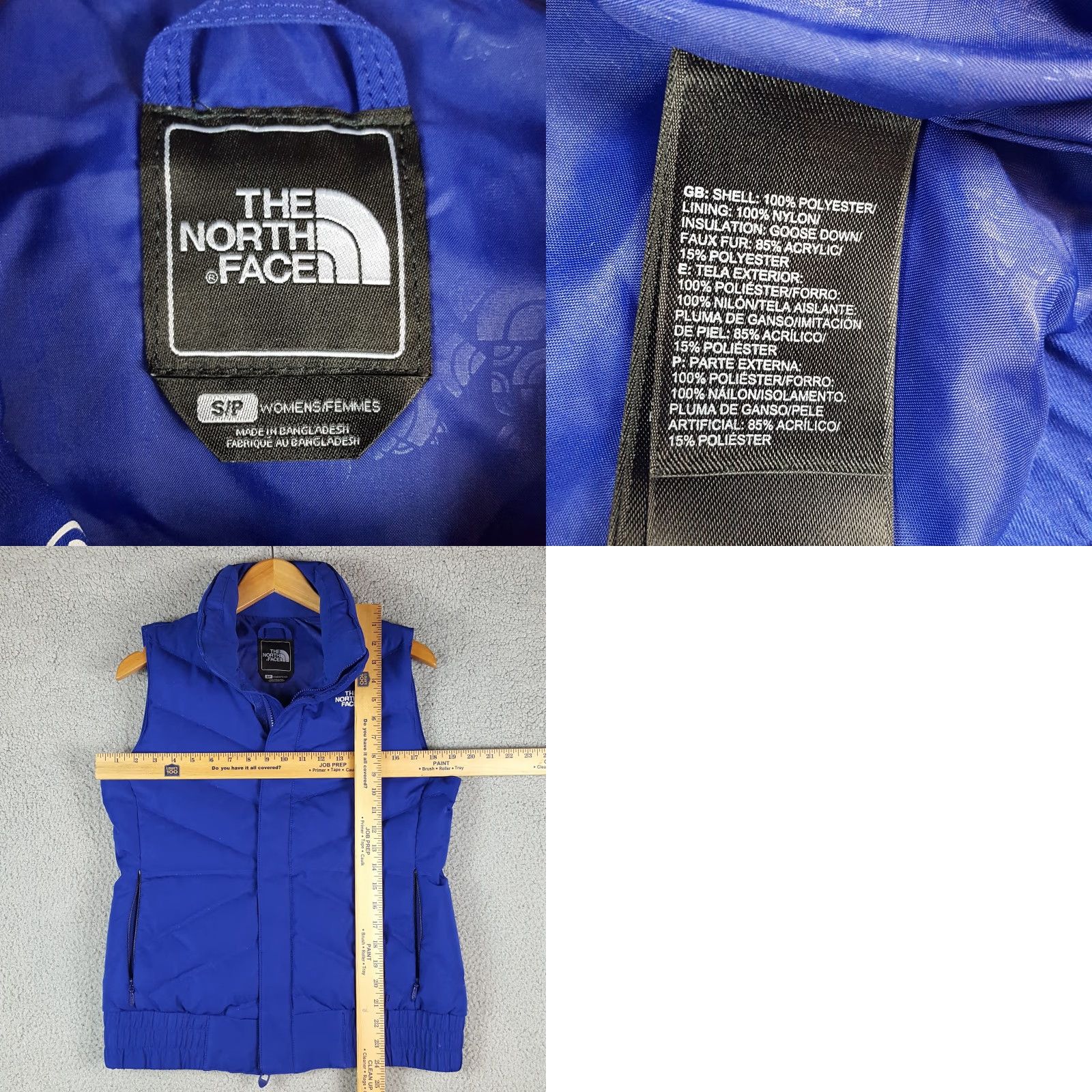 The North Face The North Face 600 Fill Power Down Puffer Women's Size Small Vest Ski Jacket Blue Size S / US 4 / IT 40 - 8 Thumbnail