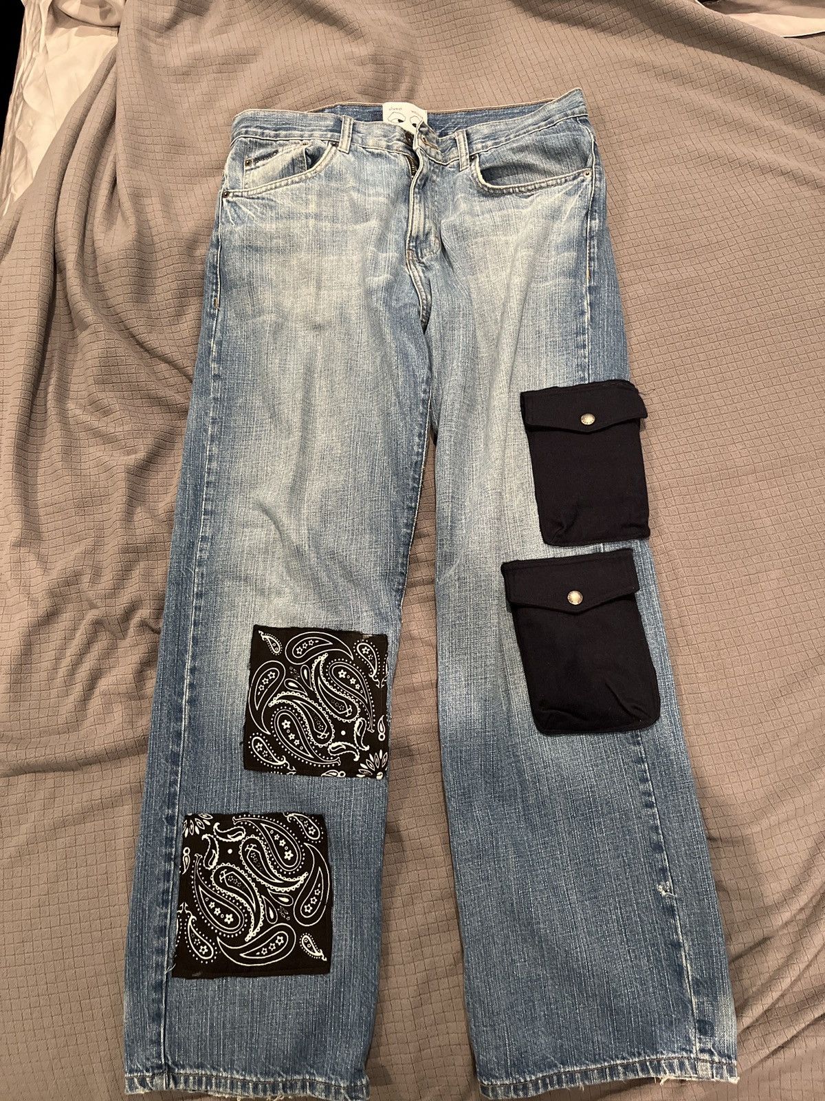 Vintage Vintage custom jeans Size US 32 / EU 48 - 1 Thumbnail