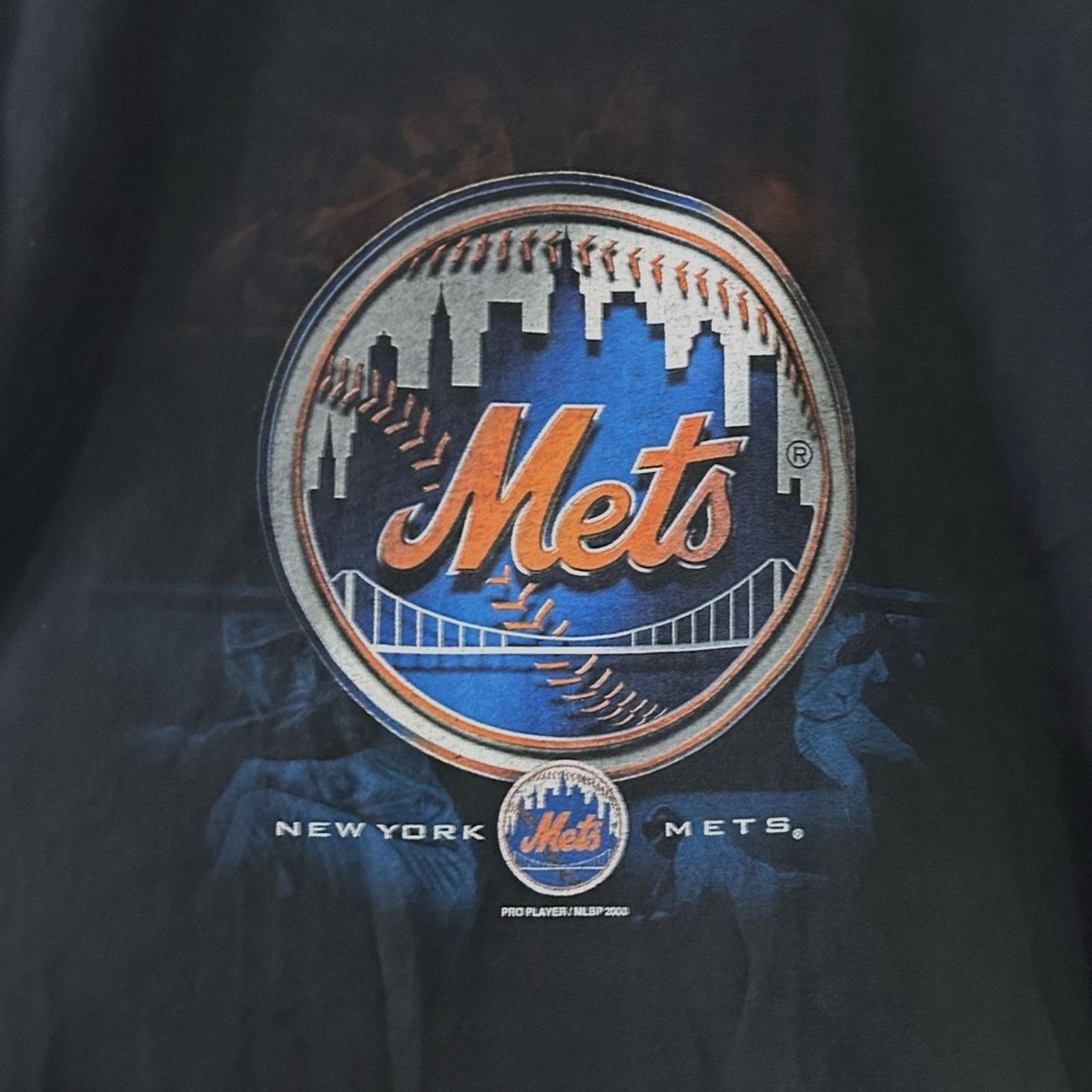 Pro Player Vintage 2000 New York Mets Baseball Shirt Size US L / EU 52-54 / 3 - 2 Thumbnail