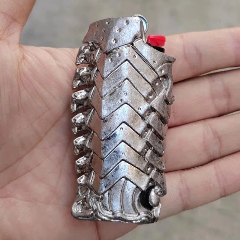 Other Retro Heavy Armor Metal Lighter Case Size ONE SIZE - 1 Thumbnail