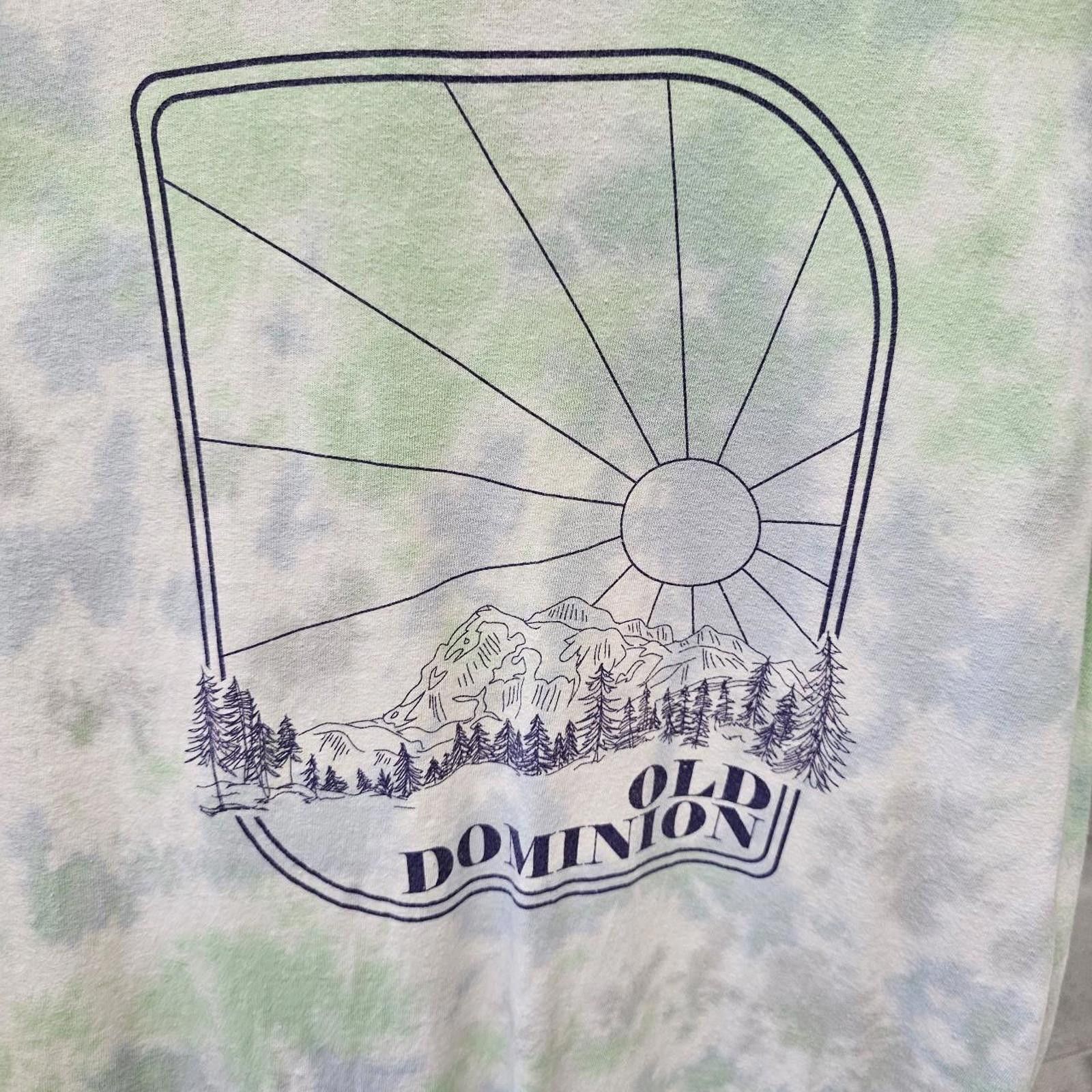 Other Men's Blue and Green Old Dominion Tour 20-21 T-shirt Size US L / EU 52-54 / 3 - 2 Thumbnail