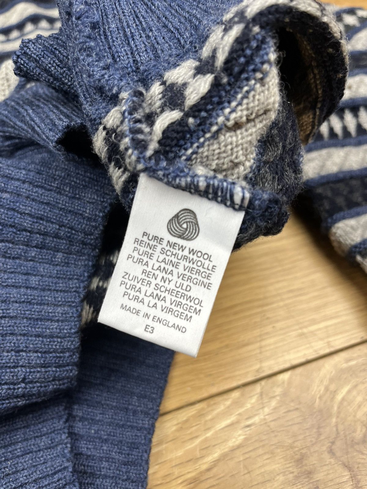 Burberry Burberrys London Knit Sweater Wool Knit Made in England Size US XL / EU 56 / 4 - 6 Thumbnail