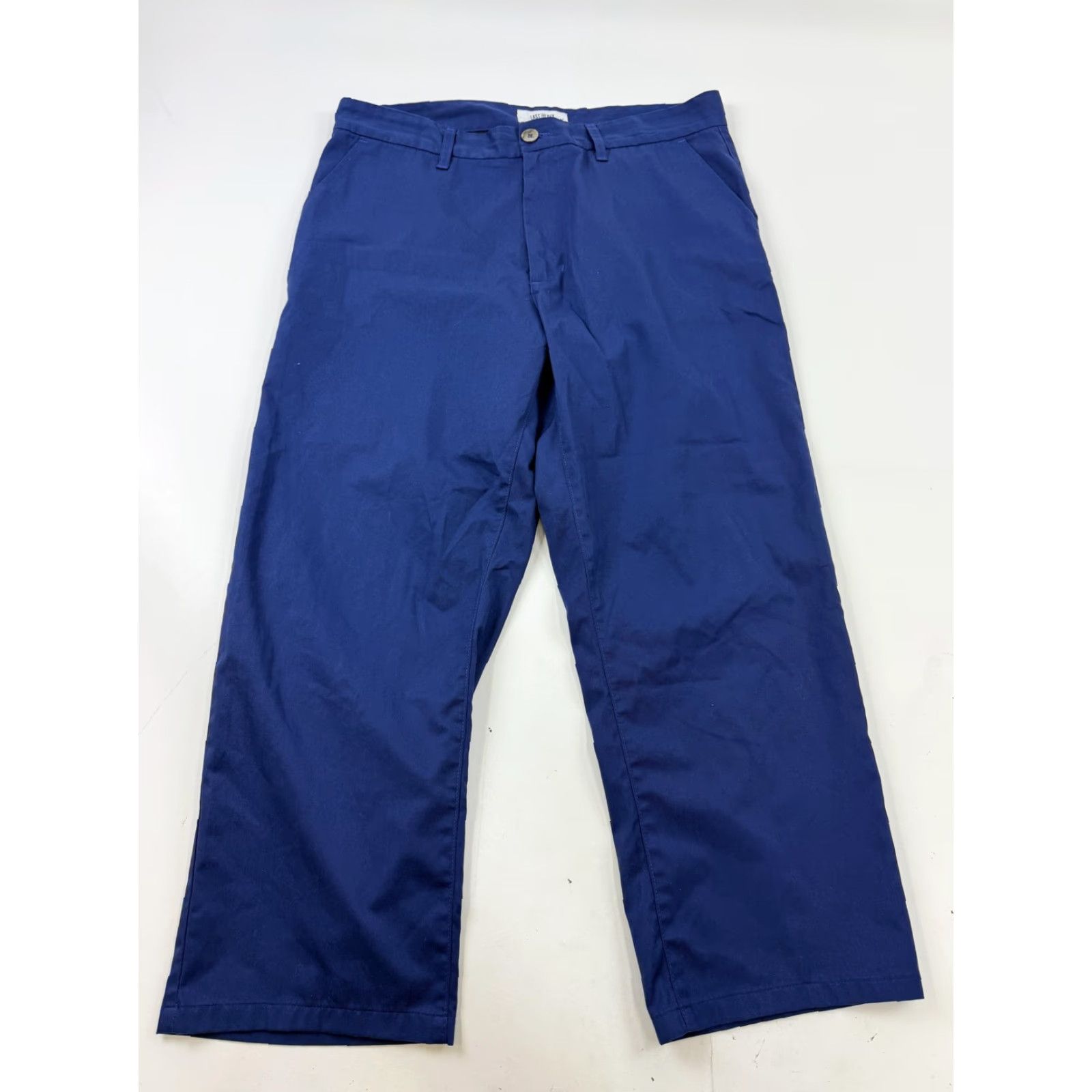 Vintage VINTAGE Last Heavy Pants Mens 36x25 Blue Chino Straight Leg Twill Made In USA Casual Size US 36 / EU 52 - 2 Thumbnail