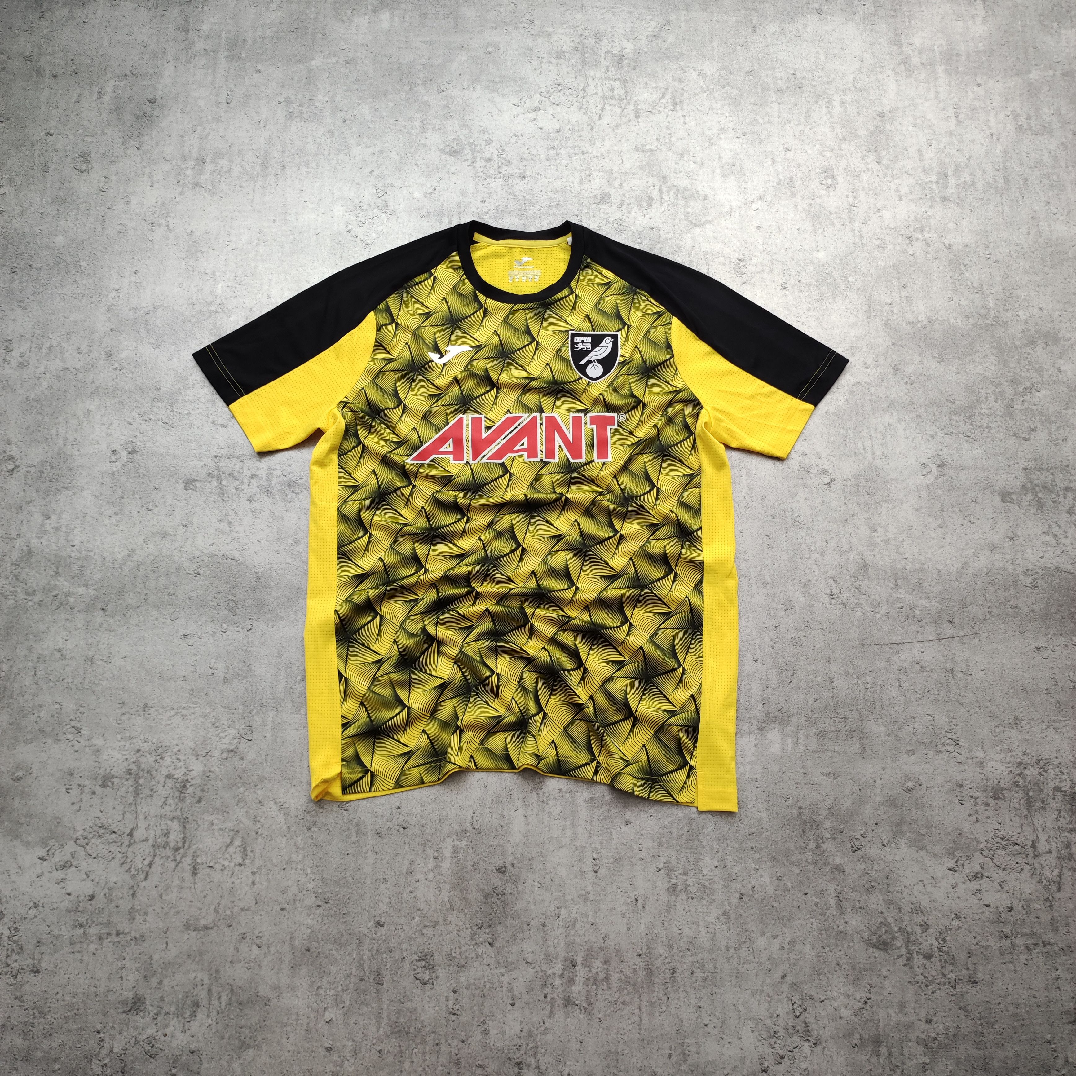 Vintage RARE Norwich City Joma x Football Yellow Match Jersey Size US XL / EU 56 / 4 - 1 Thumbnail