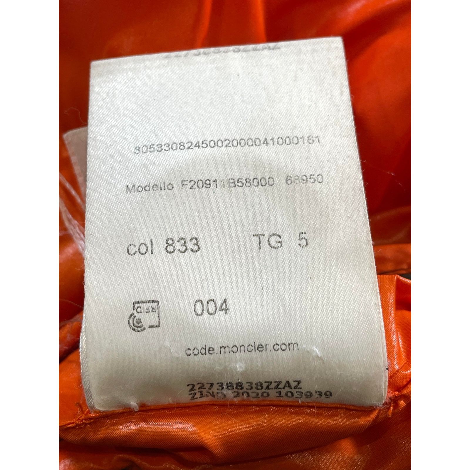 Moncler Moncler Vignemale Olive & Orange Jacket Size US XL / EU 56 / 4 - 4 Thumbnail