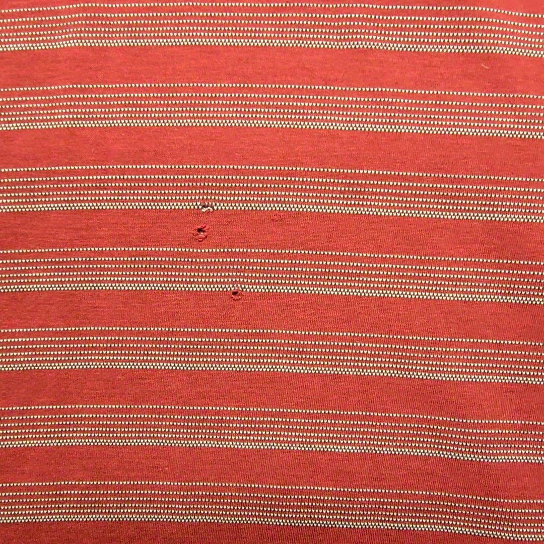 Ashworth Ashworth Desert Hawk Polo Shirt Striped Red Mens L Golf Top Size US L / EU 52-54 / 3 - 10 Thumbnail