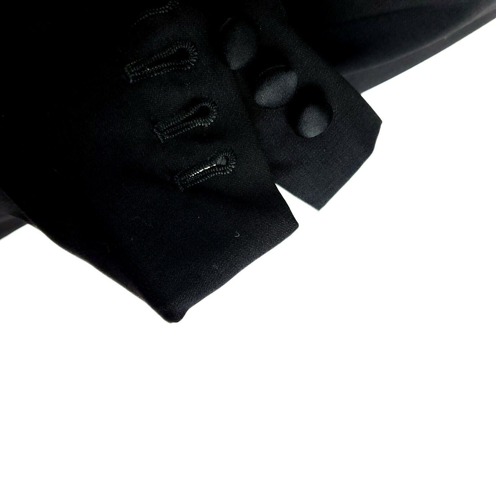 Hickey Freeman Hickey Freeman Wool 3 Felt Button Tuxedo Jacket 40L Black Su Size 40L - 5 Thumbnail