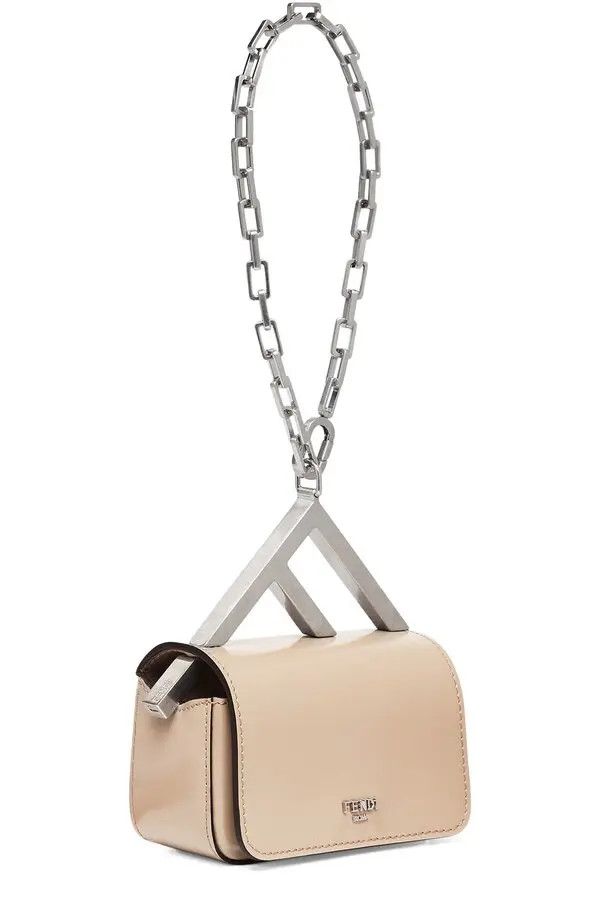 Fendi o1loc1c0824 Size: OS / Nano Bag F in Beige Size ONE SIZE - 2 Thumbnail