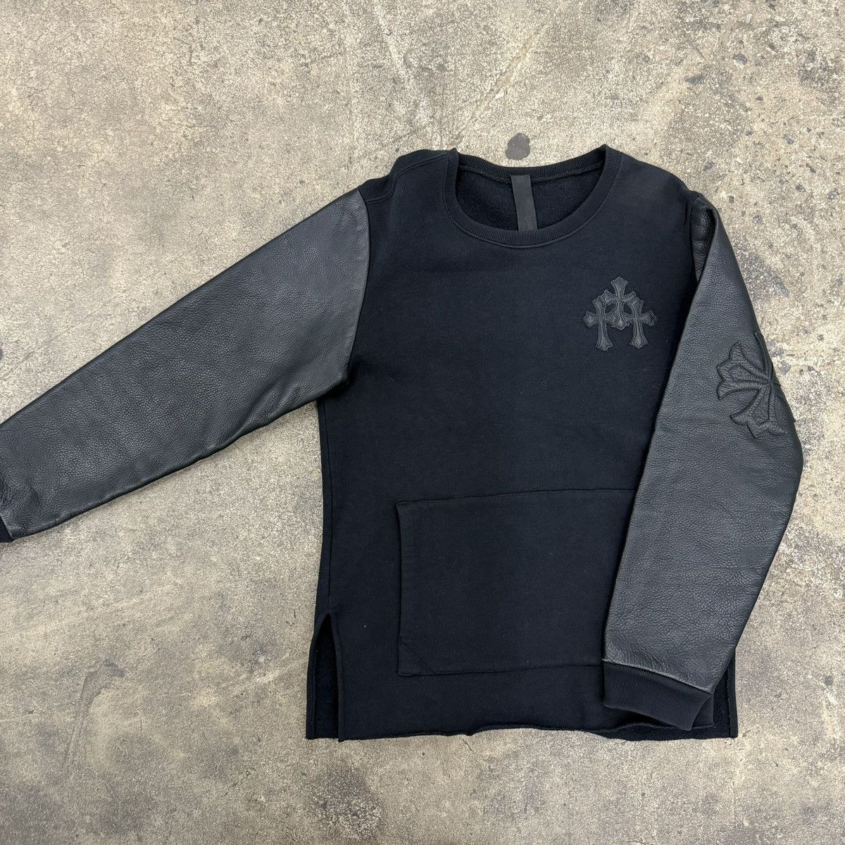 Chrome Hearts Chrome Hearts Leather Patch Sweater Size US M / EU 48-50 / 2 - 2 Thumbnail