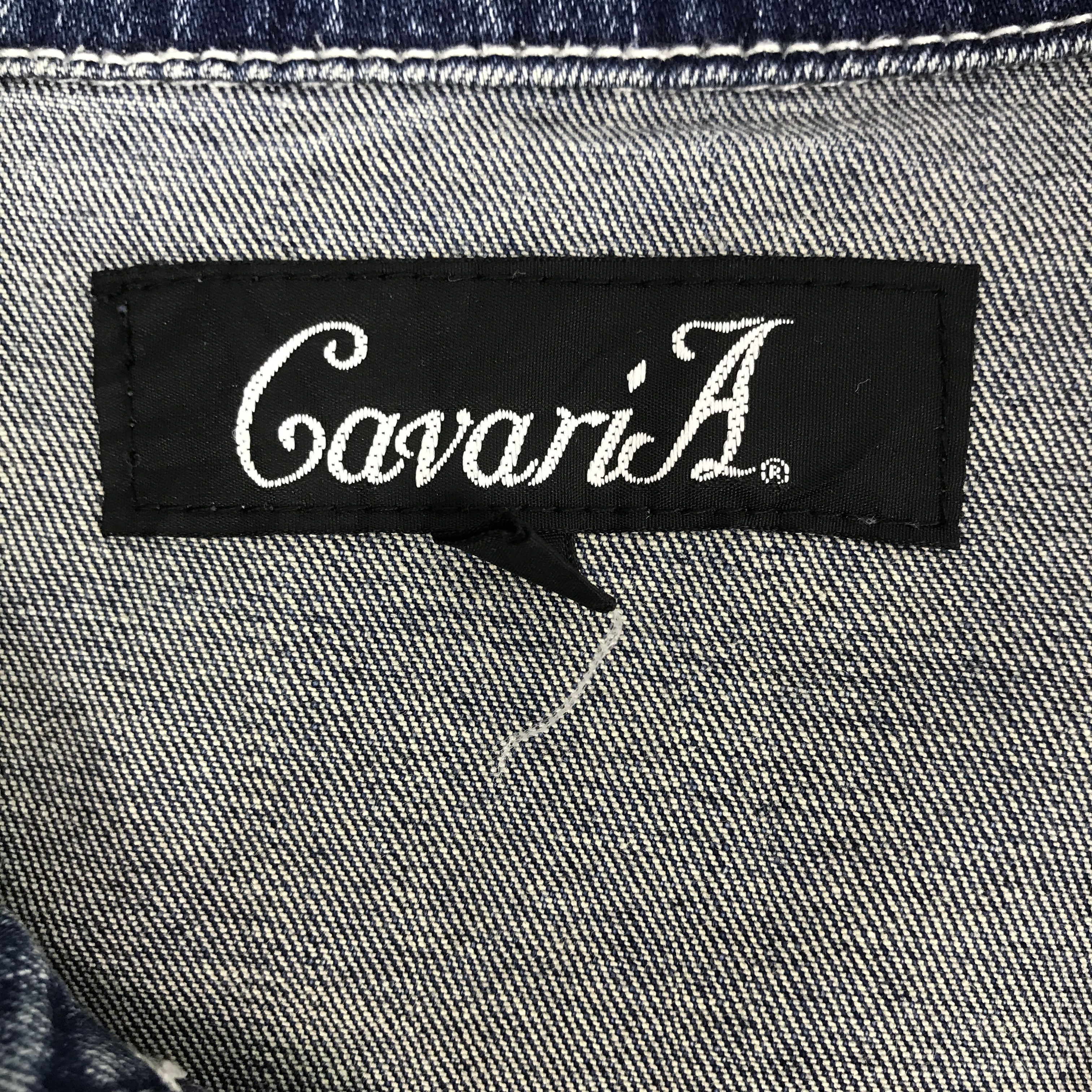 Japanese Brand Gavaria Distressed Button denim jacket Size US L / EU 52-54 / 3 - 9 Thumbnail