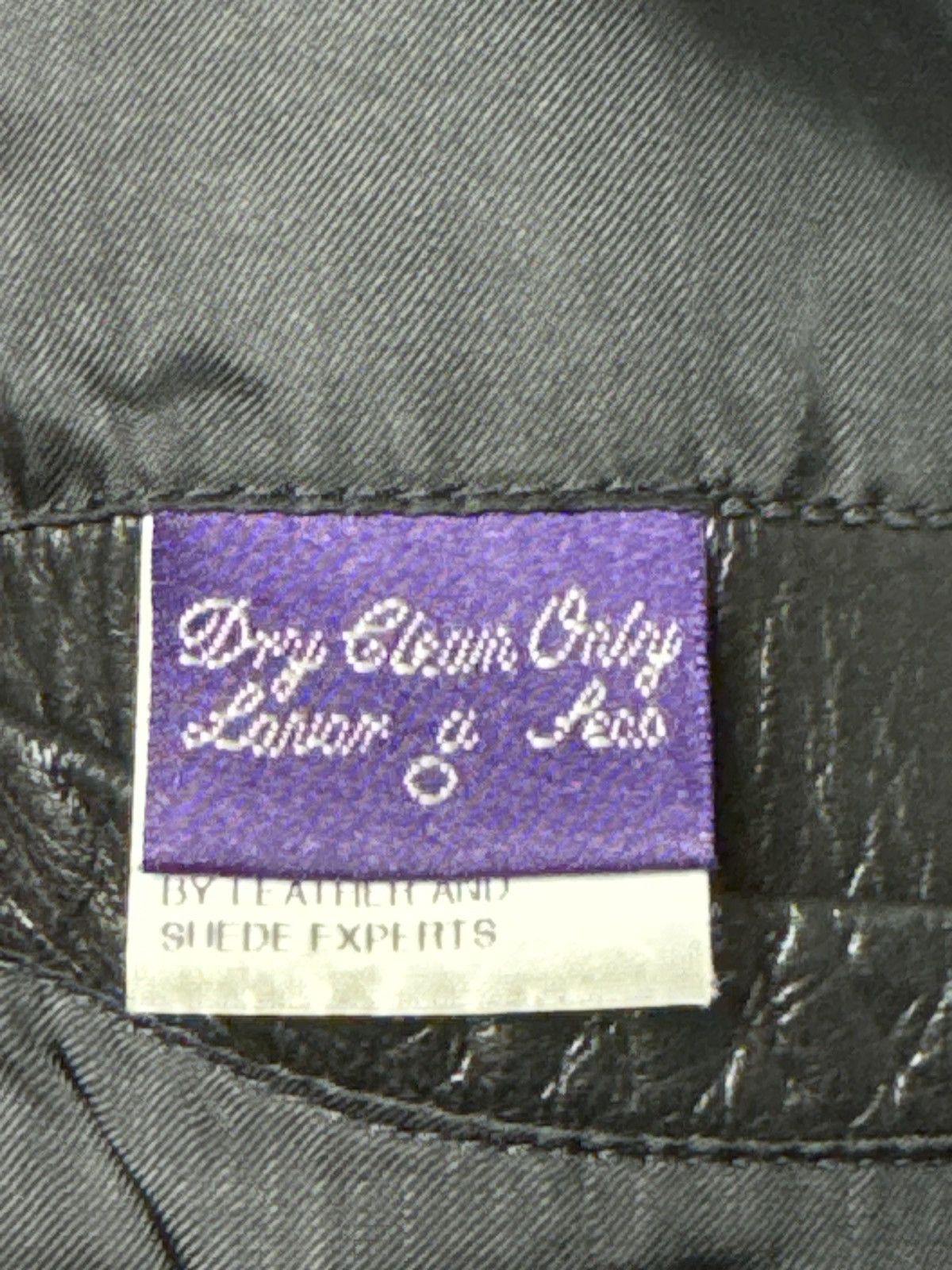 Ralph Lauren Purple Label Black ralph lauren purple label lambskin leather jacket Size US L / EU 52-54 / 3 - 10 Thumbnail