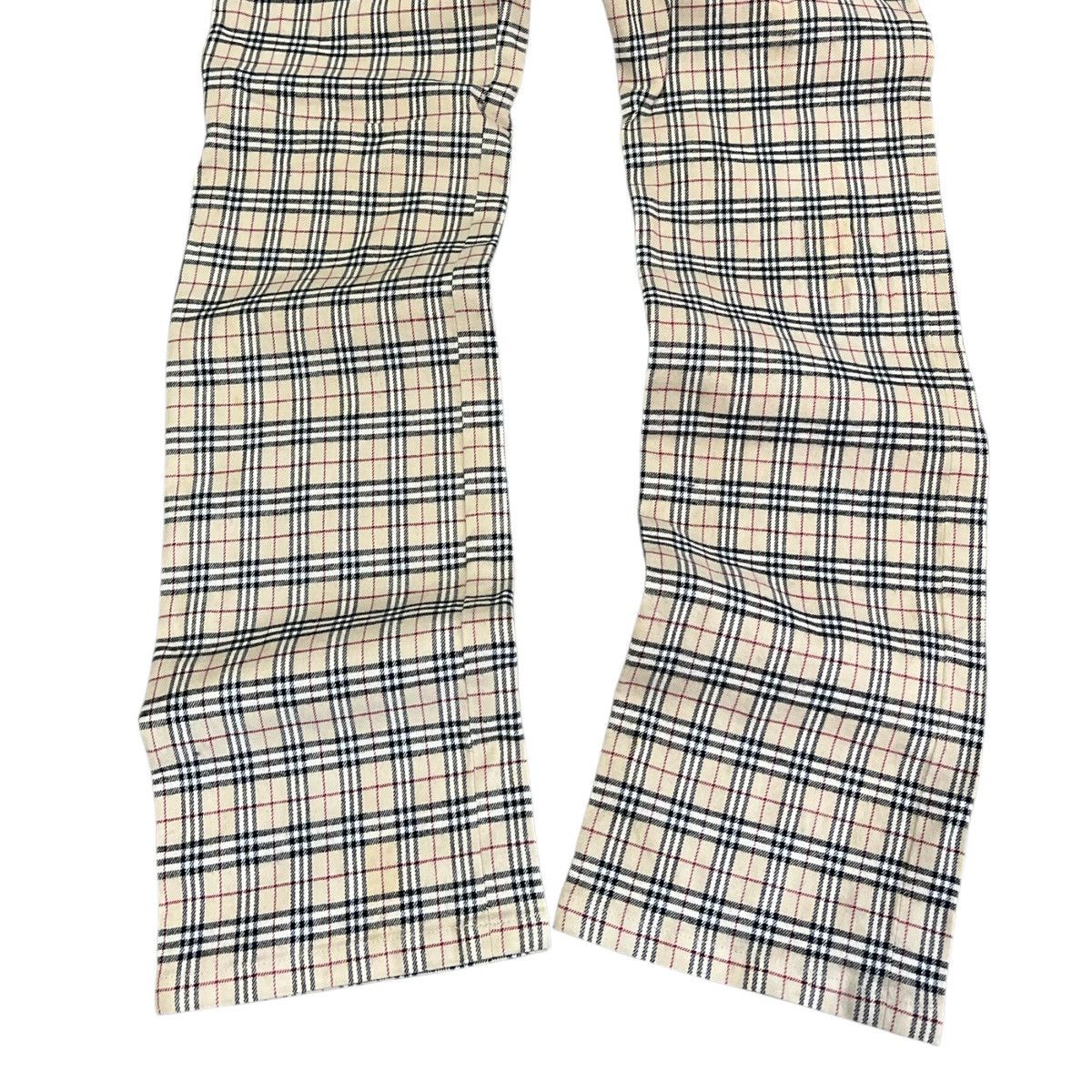 Burberry 2000s Burberry Blue Label Nova Check Pants Size 27" / US 4 / IT 40 - 2 Thumbnail