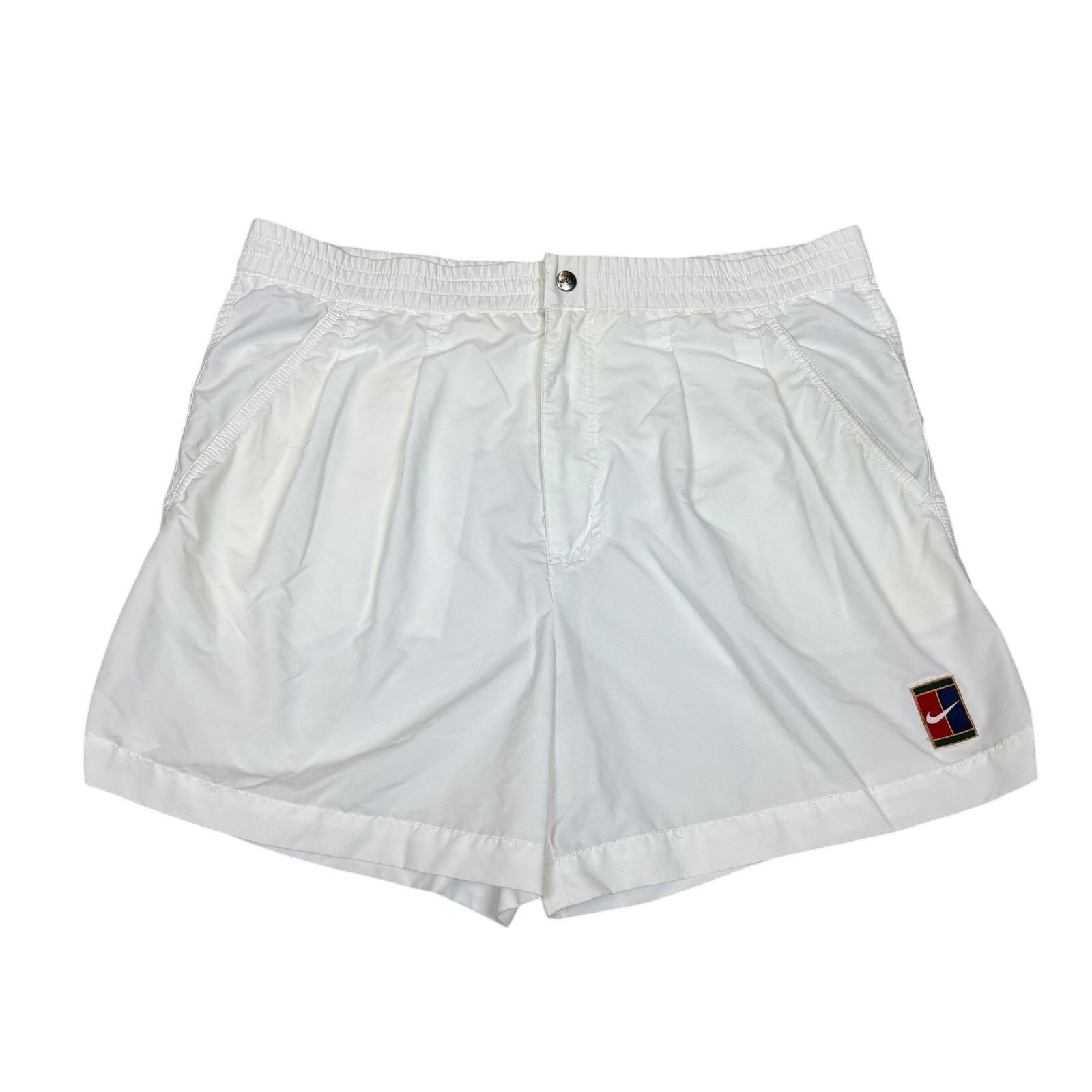 Nike VTG 90s Nike Tennis Shorts Court Classic Patch Men's 36 Size US 36 / EU 52 - 1 Thumbnail