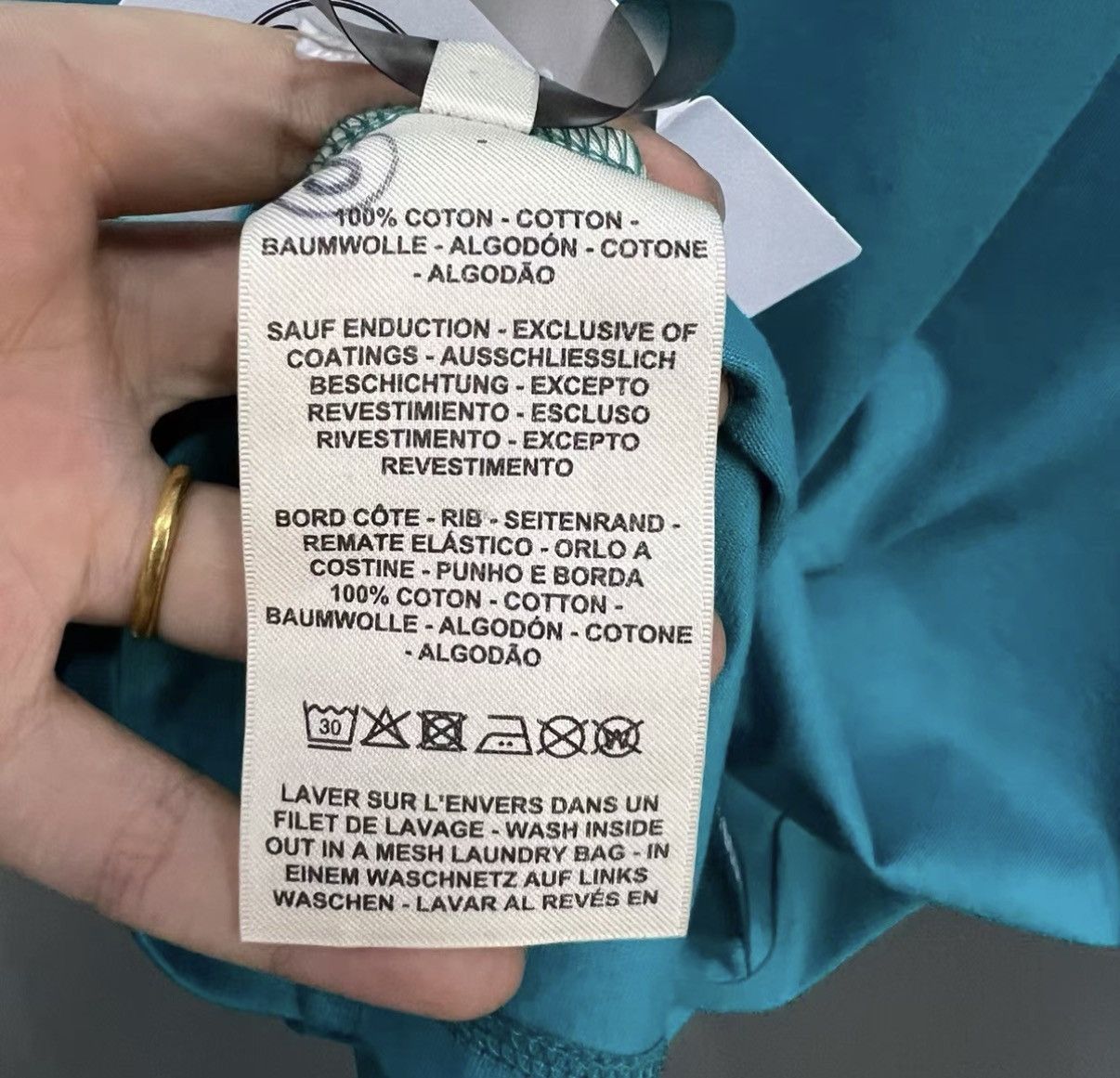 Hermes Hermès Lake Green Logo Printed Dress J41 Size XS / US 0-2 / IT 36-38 - 4 Thumbnail
