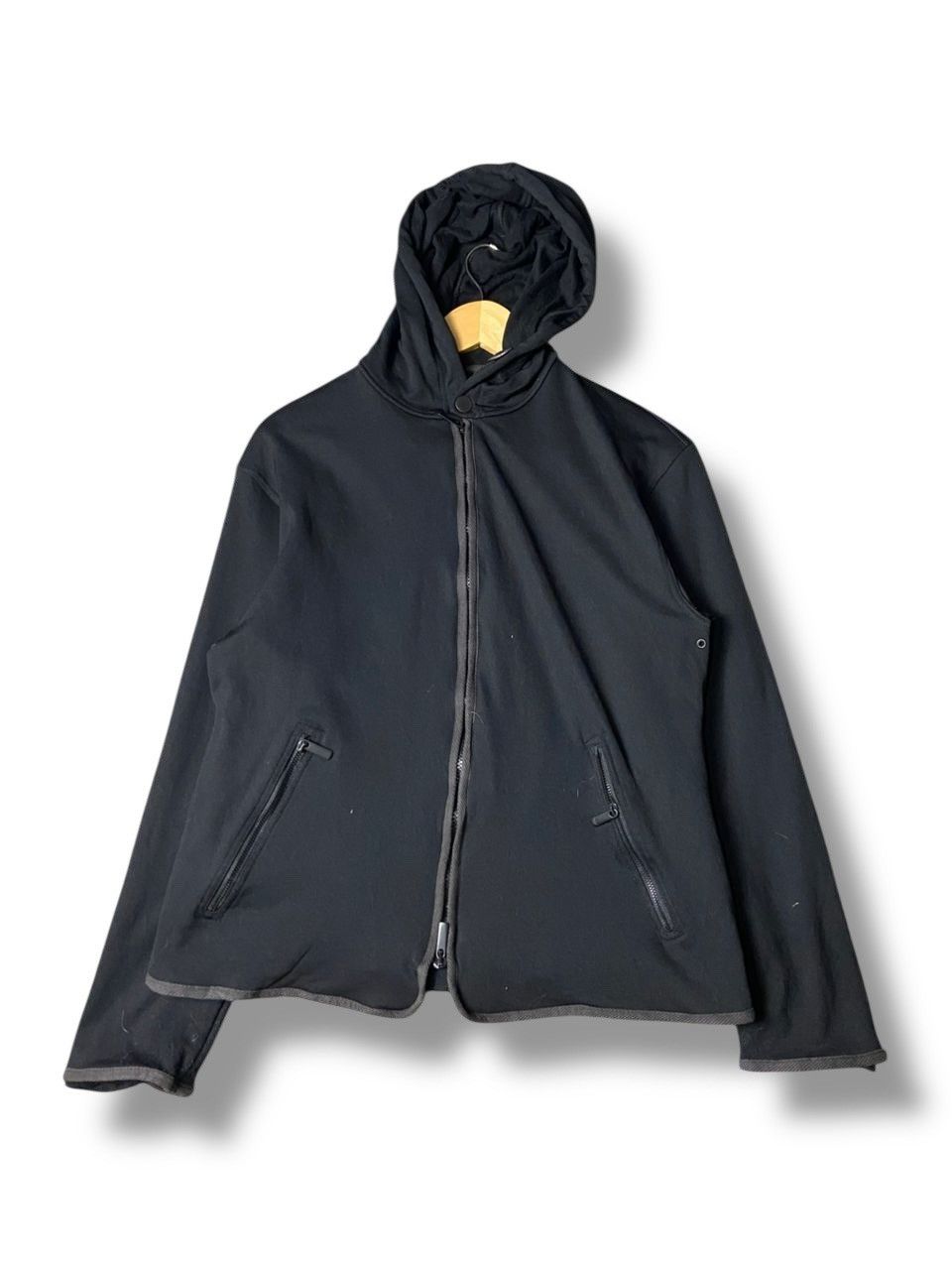Emporio Armani Emporio Armani Zip Up Jacket with Hood (166) Size US XXS / EU 40 - 1 Thumbnail