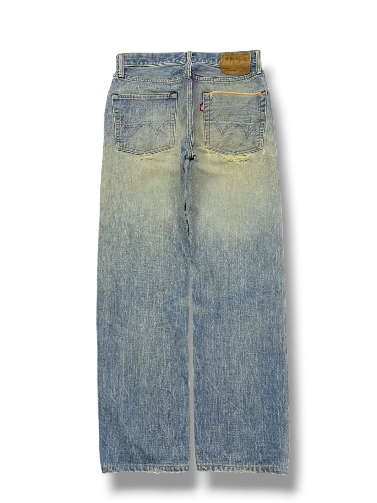 Edwin Vintage Edwin 505s Selvedge Denim Japan - Distressed Denim Size US 28 / EU 44 - 3 Thumbnail