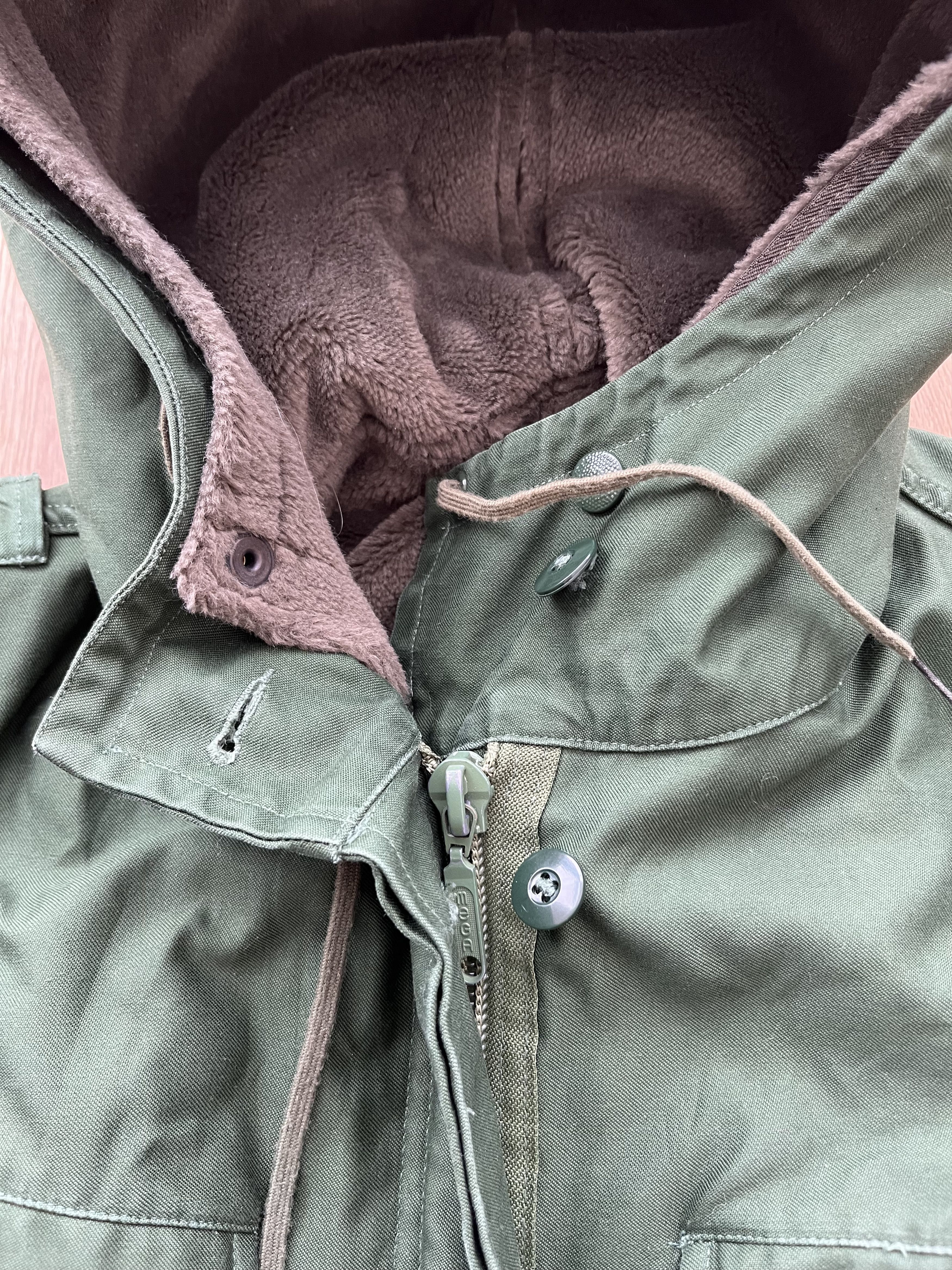 Vintage Bundeswehr West Germany Army 1970s M L WOMEN 42 DE parka Size M / US 6-8 / IT 42-44 - 6 Thumbnail