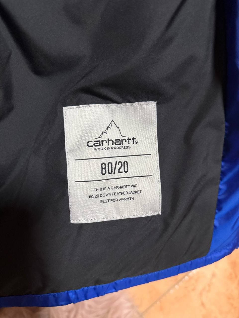 Carhartt Carhartt WIP Down Feather Blue Demy Jacket 80/20 Size XS / US 0-2 / IT 36-38 - 11 Thumbnail