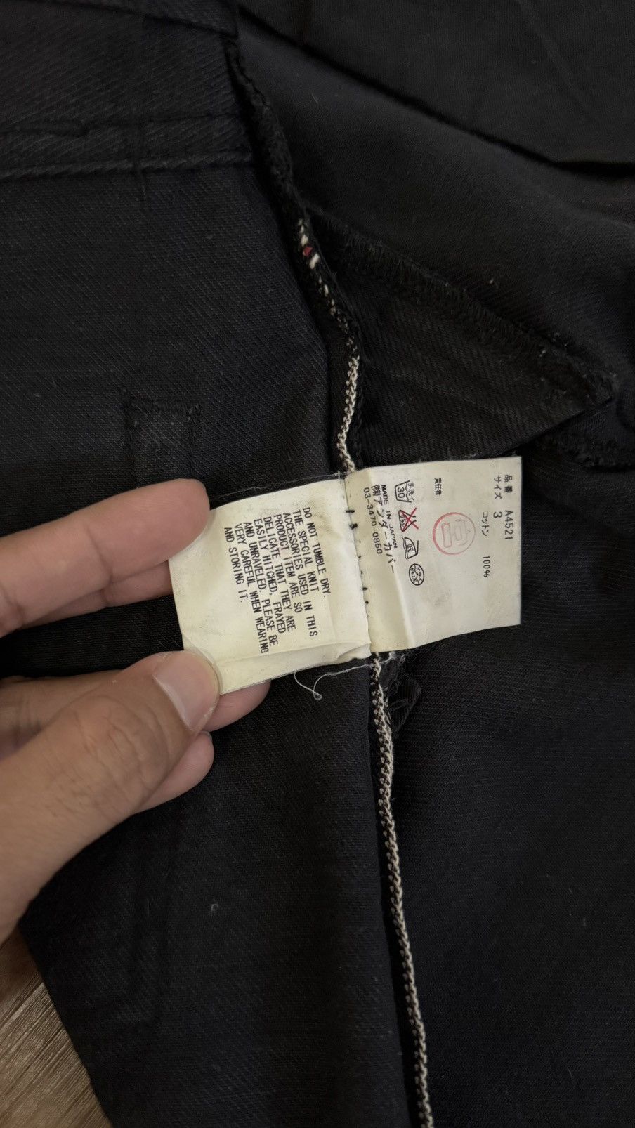 Undercover Rare !! UnderCoverism for Rebels Selvedge Jeans Size US 33 - 10 Thumbnail