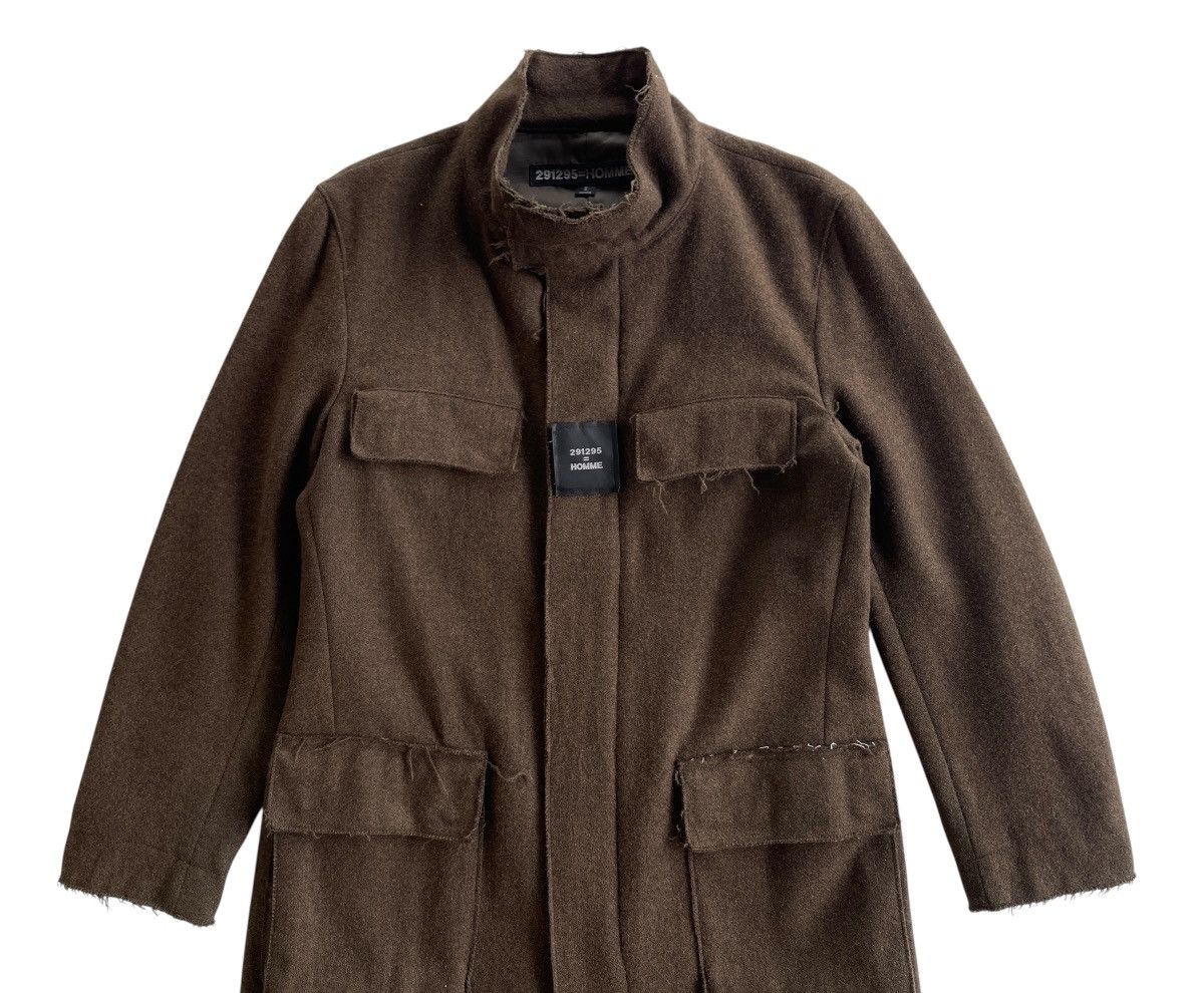 291295=Homme 291295 Homme Olive Green Cutoff Archive Coat Size US M / EU 48-50 / 2 - 6 Thumbnail
